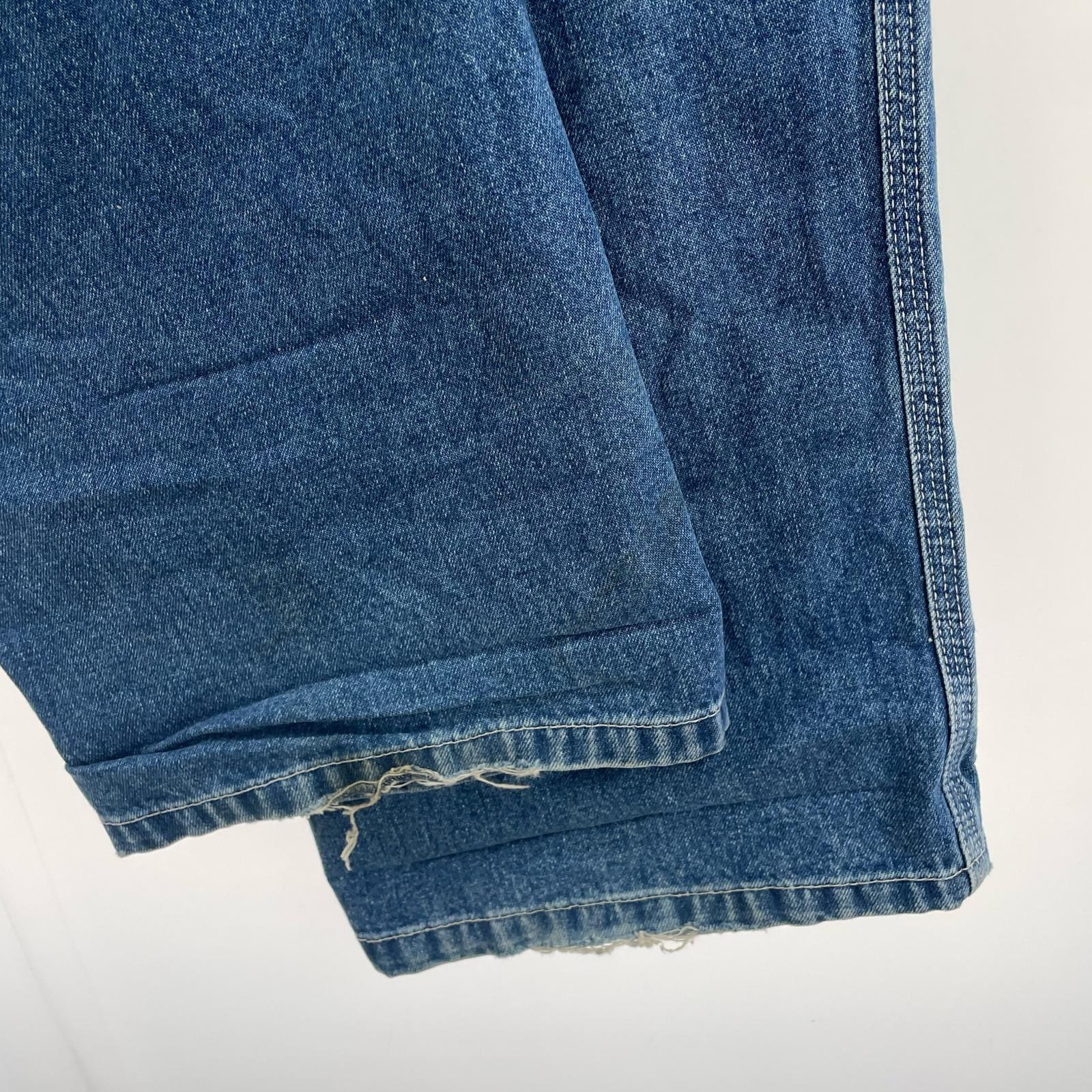 デニムパンツ simple pants ペインター ブルー