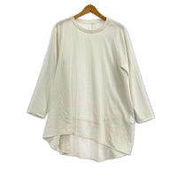 長袖Tシャツ 白 ホワイト
