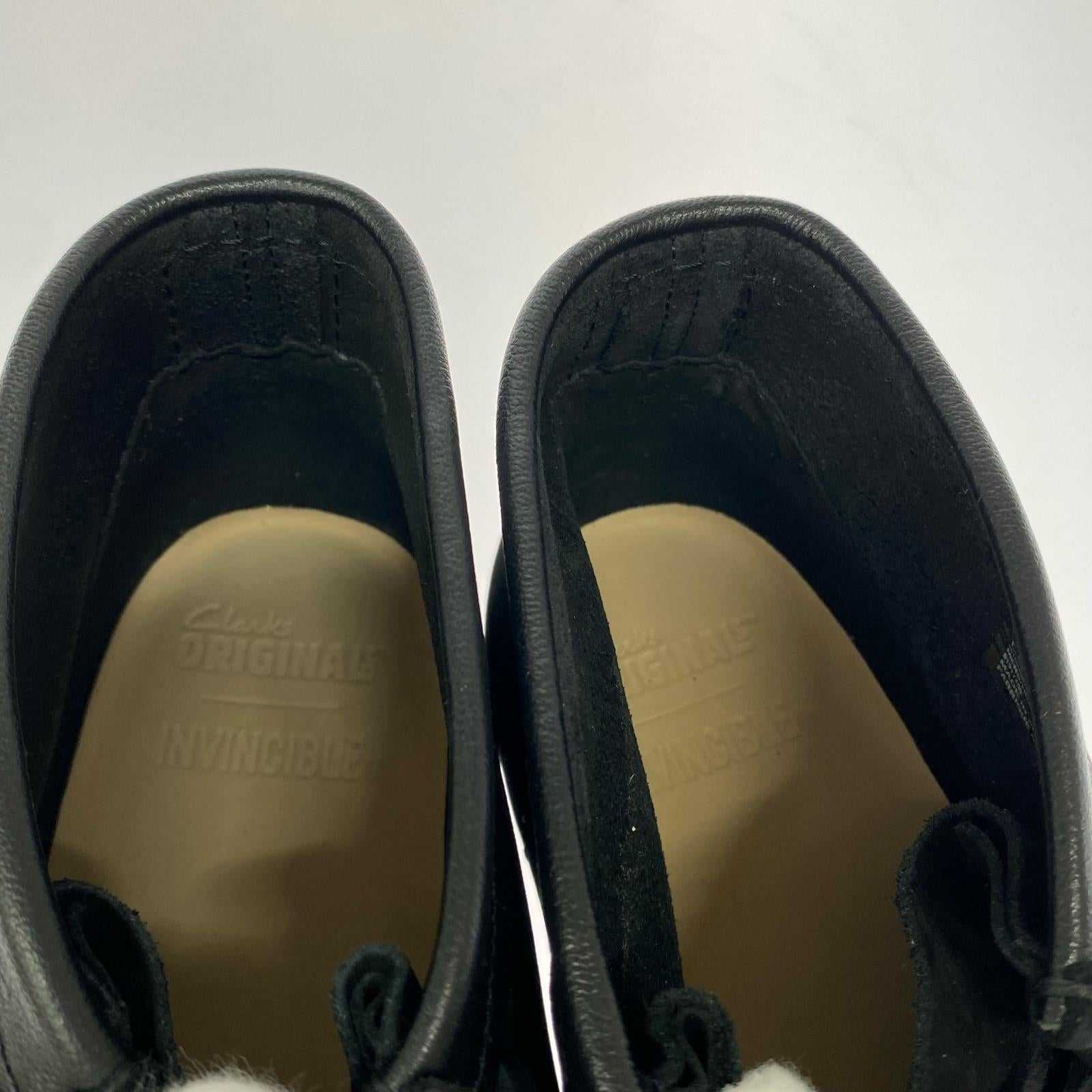 ブーツ × INVINCIBLE Wallabee Reimagined(27.5) 28cm (US10 UK9 1/2 EU46) ブラック
