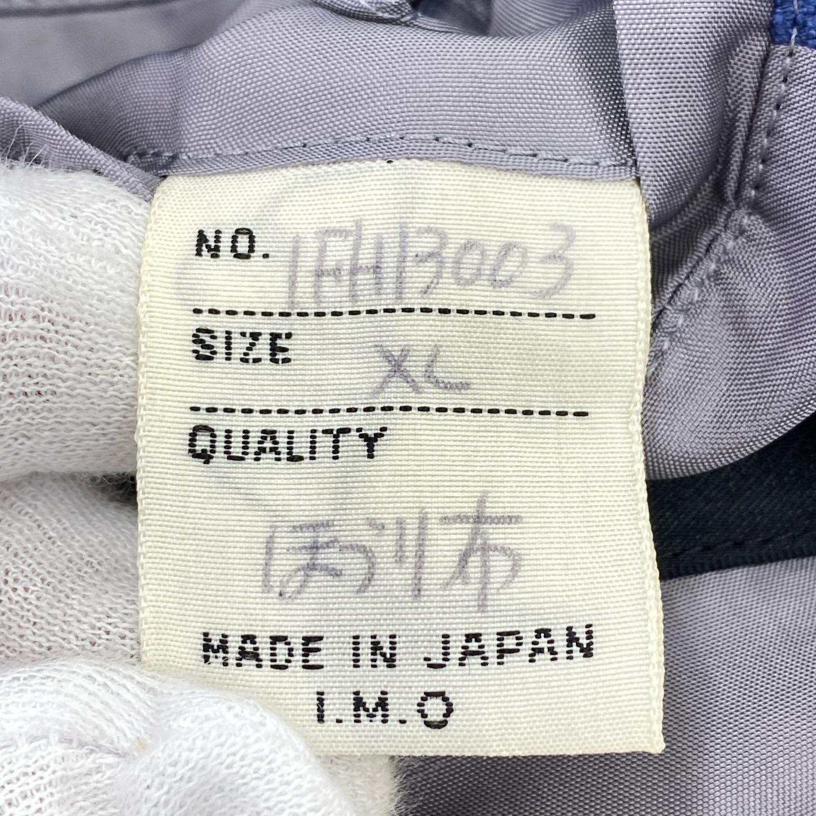 ジャケット ISSEY MIYAKE インディゴリネンマオカラージャケット XL インディゴ