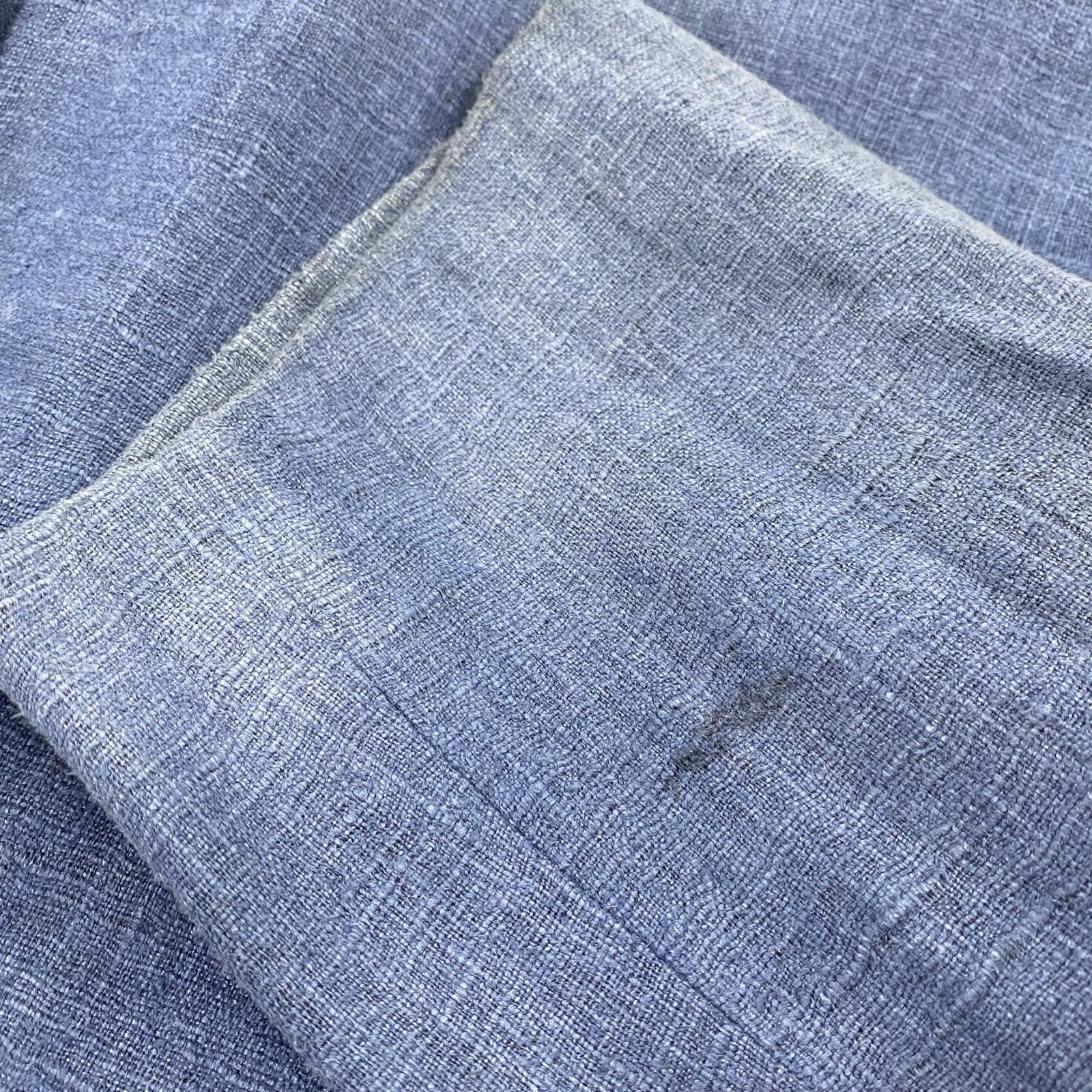 ジャケット ISSEY MIYAKE インディゴリネンマオカラージャケット XL インディゴ