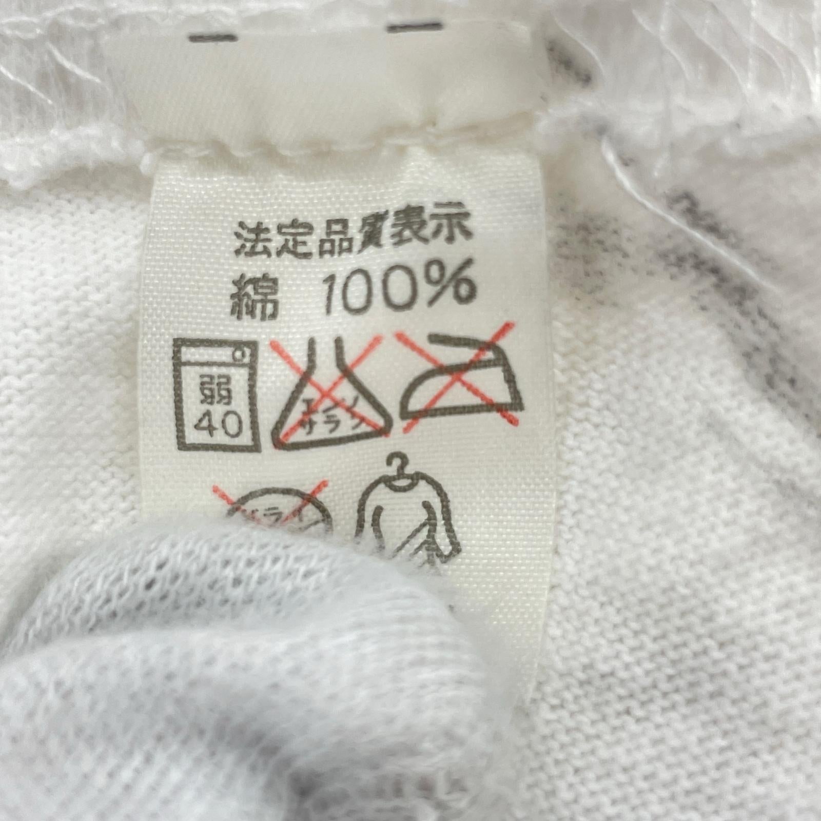 半袖Tシャツ トレフォイルロゴ 白 USA製 (L) L ホワイト