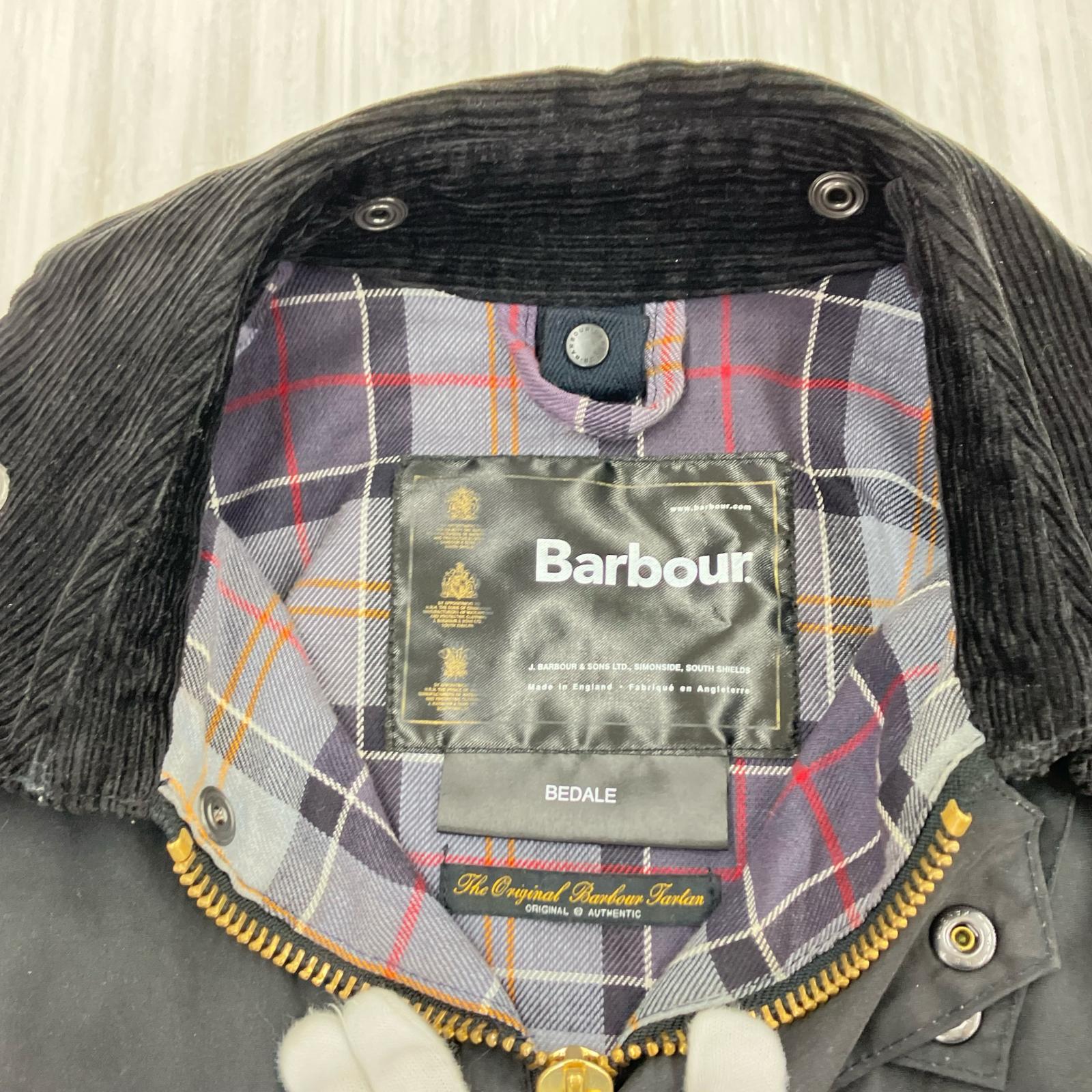 ブルゾン BEDALE OILED JACKET 36 36 ブラック