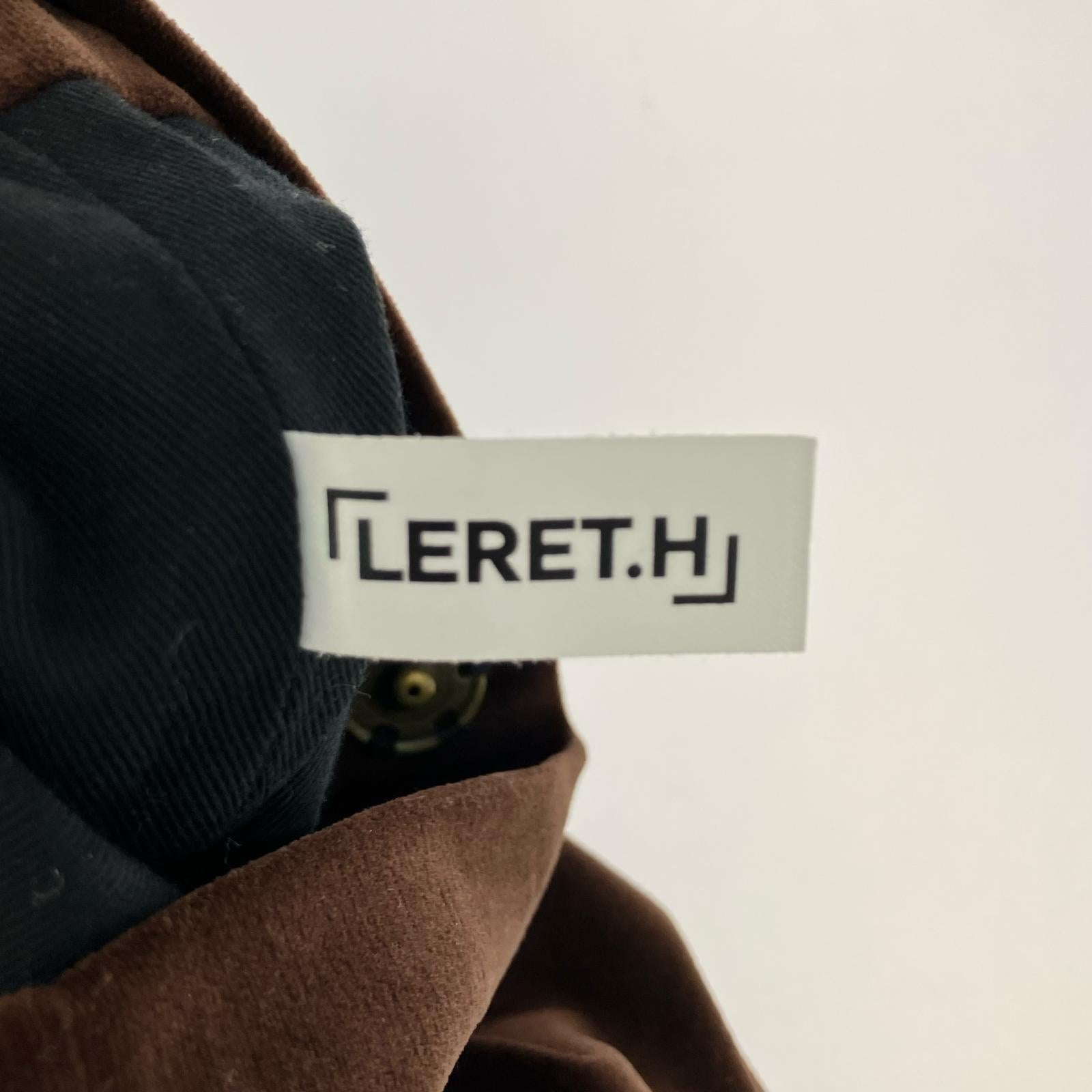 トートバッグ LERET.H トートバッグ ブラウン