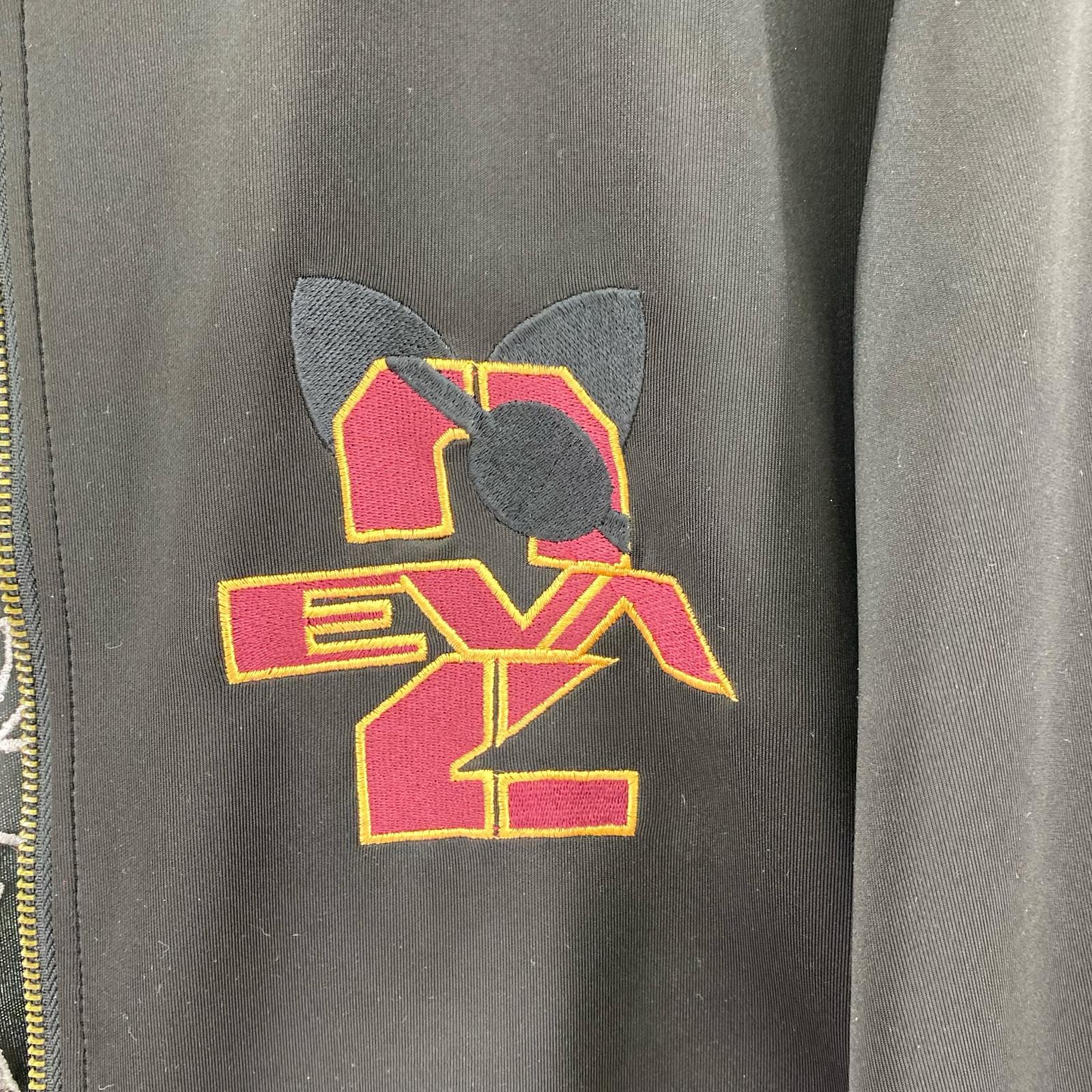 ジャケット 錦 BRAND×EVANGELION エヴァンゲリオン 流水アスカ 刺繍スカジャン XL ブラック ブラック