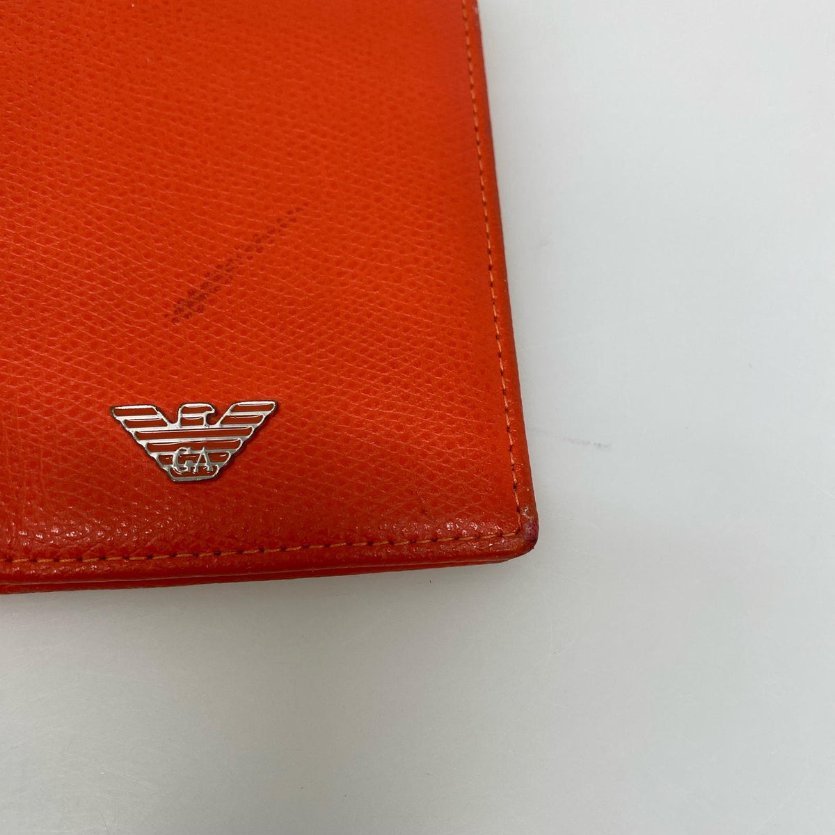 その他アクセサリー アルマーニ レザー カードケース