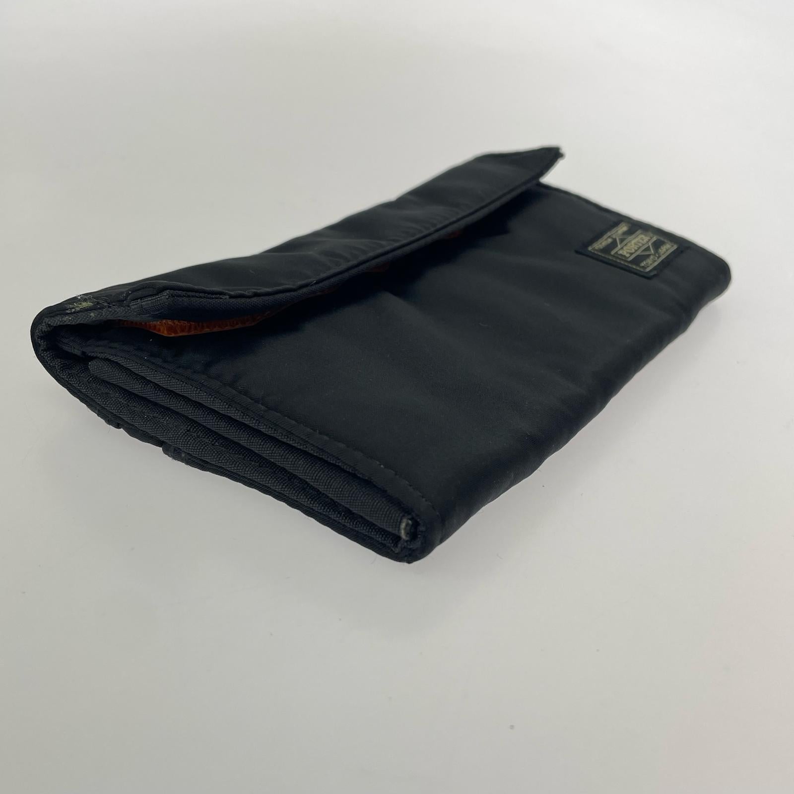 長財布 PORTER TANKER ロングウォレット 黒 ブラック