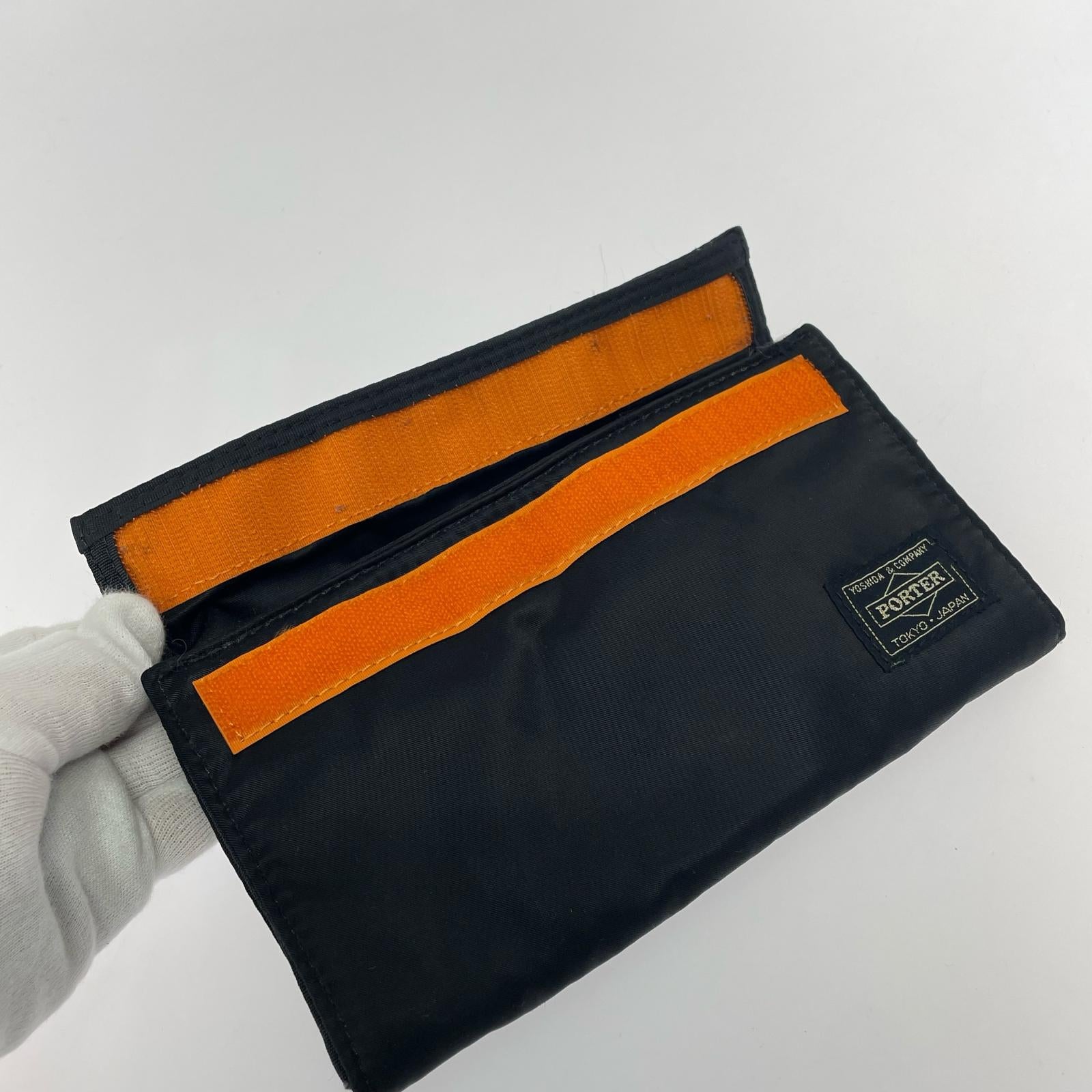 長財布 PORTER TANKER ロングウォレット 黒 ブラック