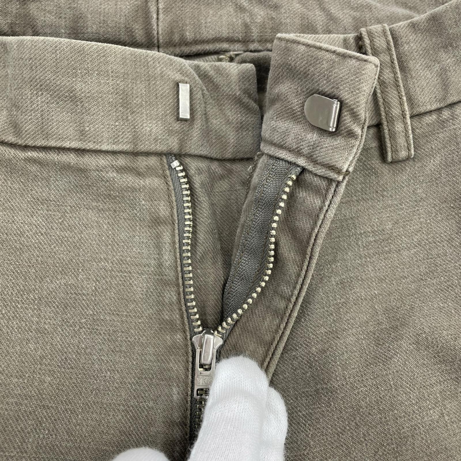 パンツ ISSUETHINGS type78-c 襤褸加工 側章パンツ 2 グレー 2 グレー