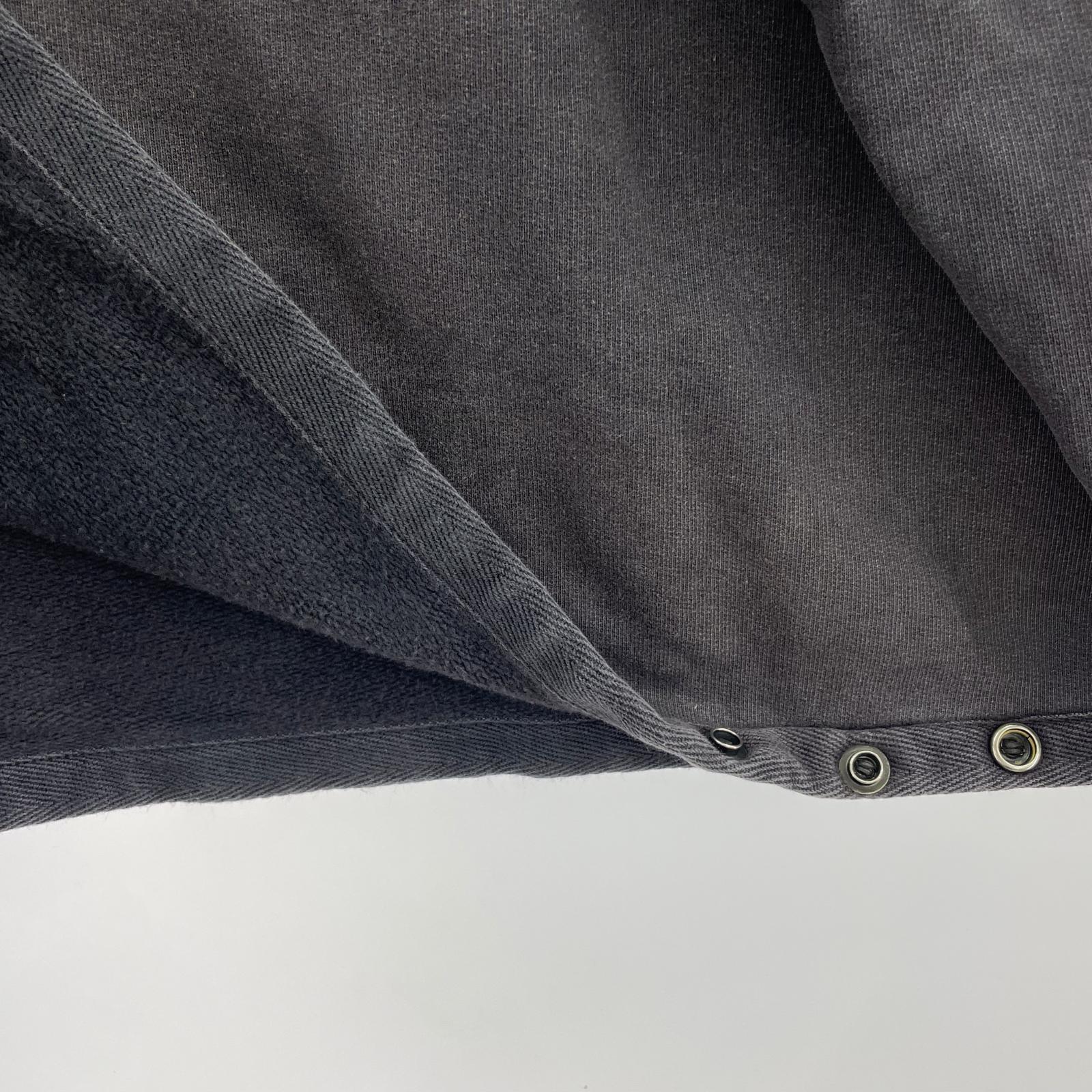 スウェット 90s Half Zip Sweat (XL) ブラック