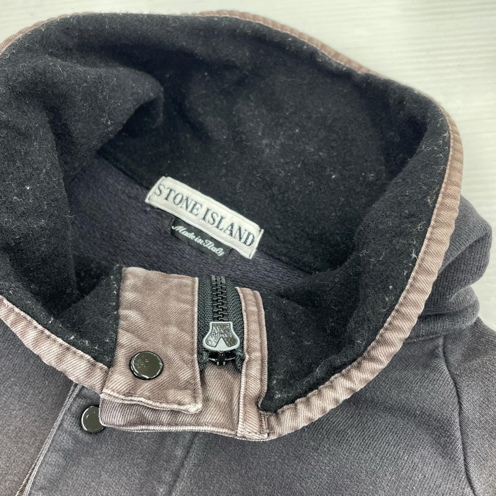 スウェット 90s Half Zip Sweat (XL) ブラック