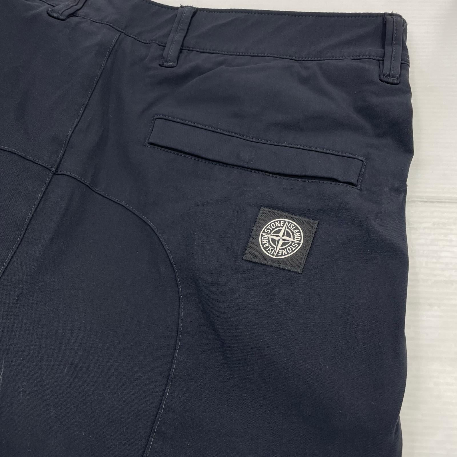 パンツ STONE ISLAND TWO WAYS STRETCH COTTON NYLON PANT 30 紺 30 ネイビー