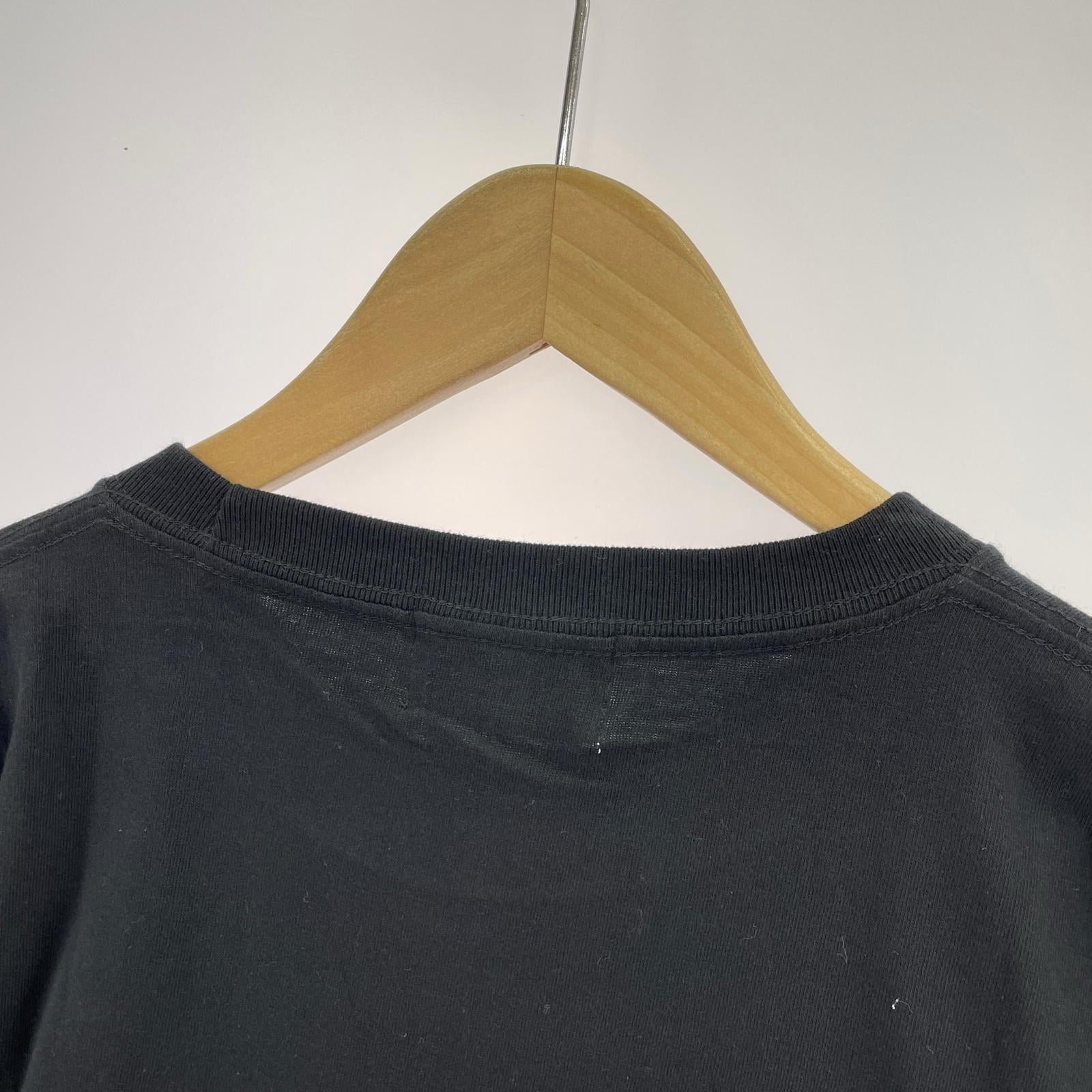 半袖Tシャツ ×志村けん プリントカットソー M 黒 ブラック