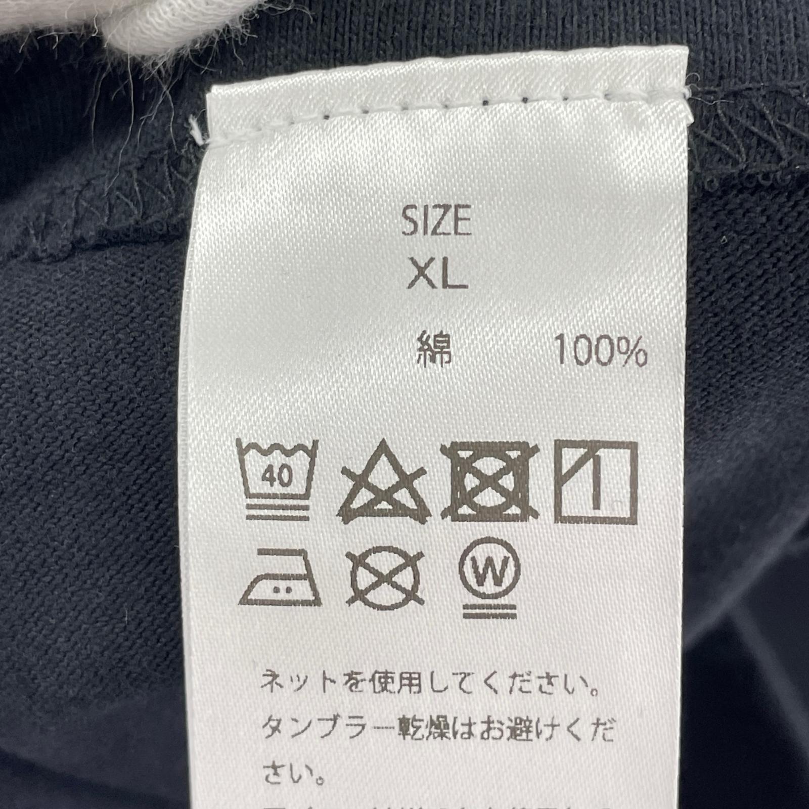 半袖Tシャツ ×志村けん プリントカットソー M 黒 ブラック