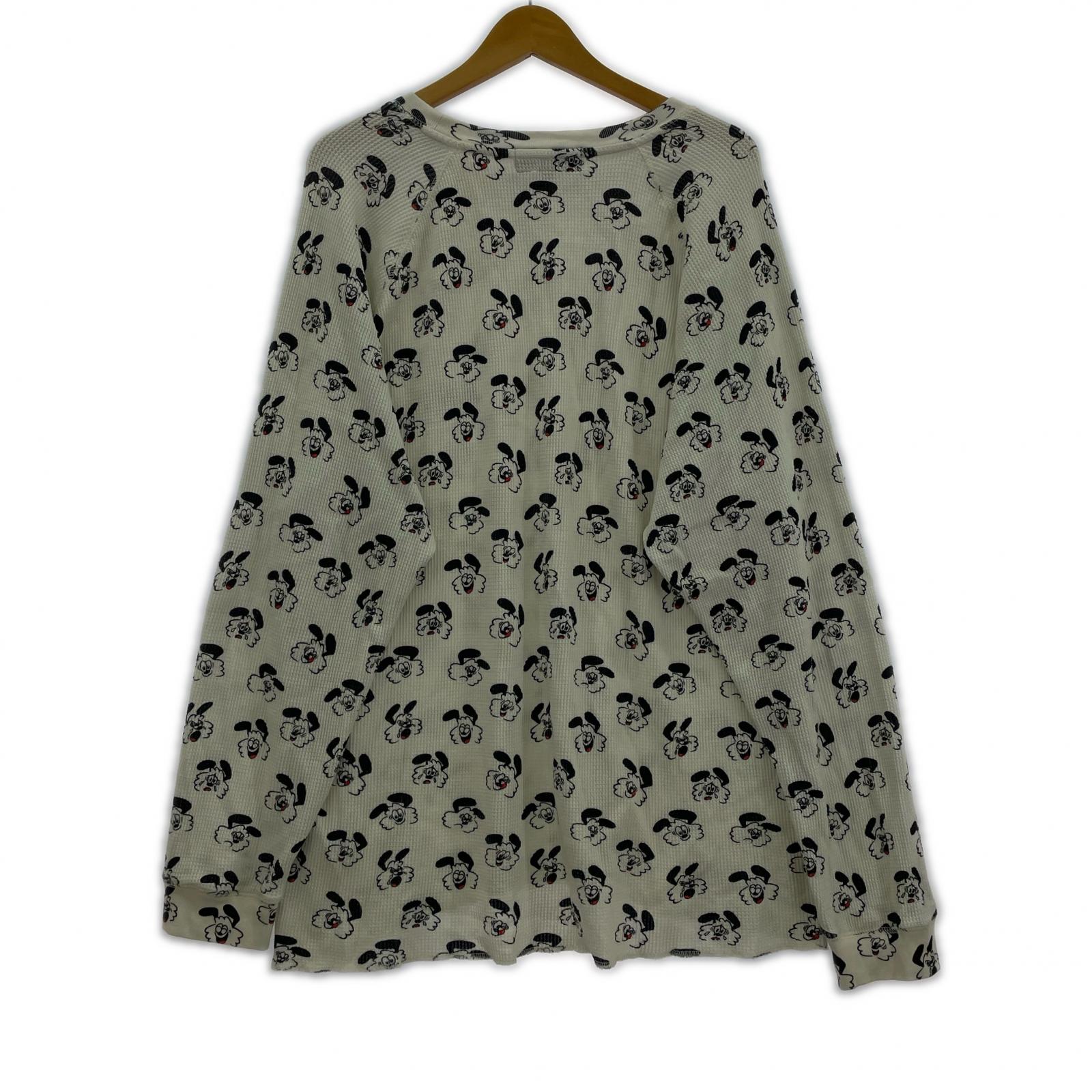 長袖Tシャツ ×VERDY Vick サーマルカットソー WHT (XL) ホワイト