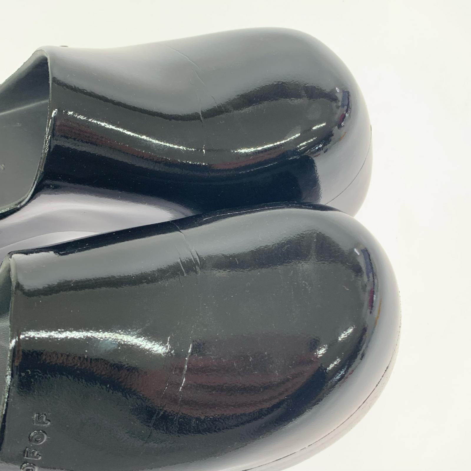 シューズ GLOSSY BLK ミュール BLK ブラック