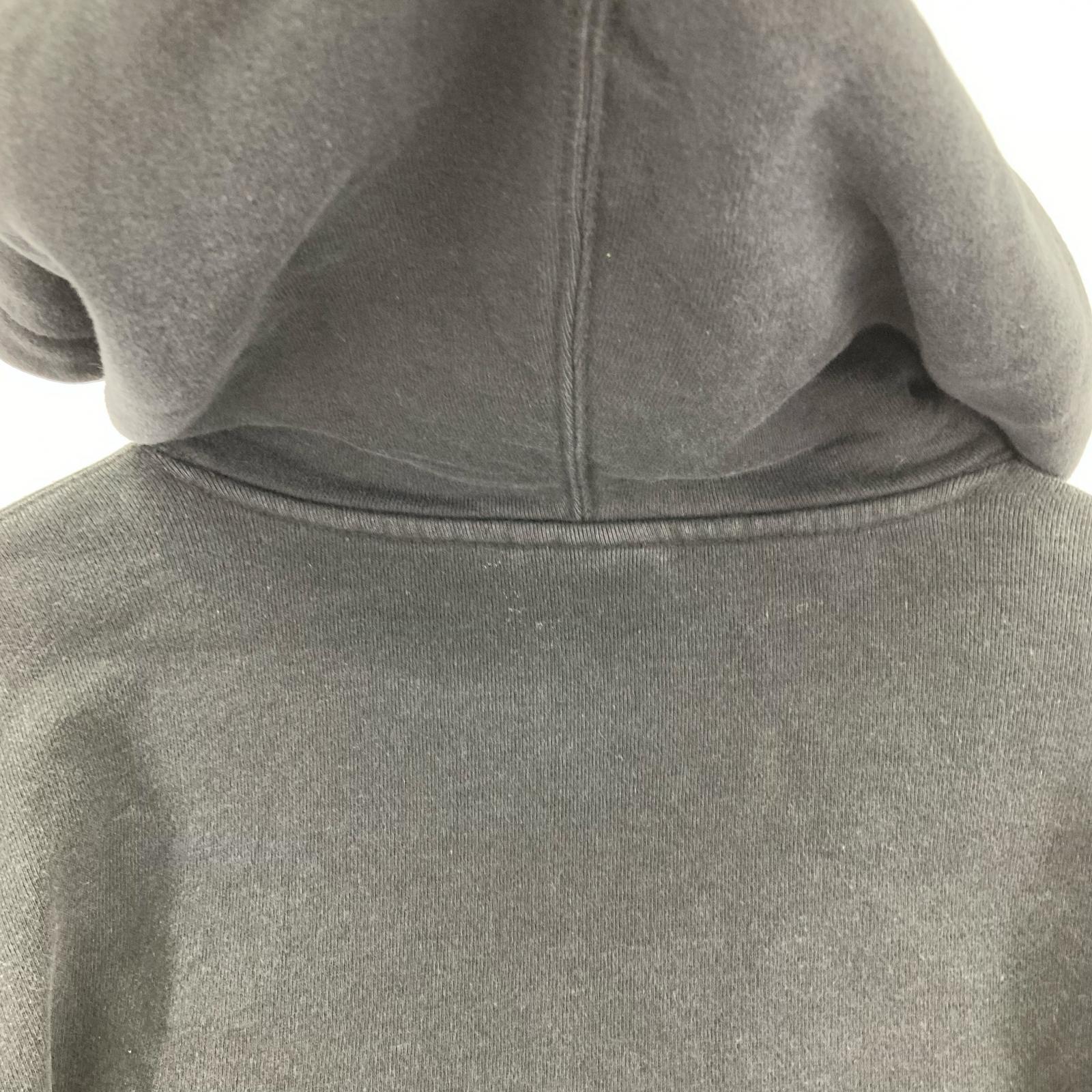 パーカー CHENILLE ARCH APPLIQUE HOOD パイルロゴ M 黒 M ブラック