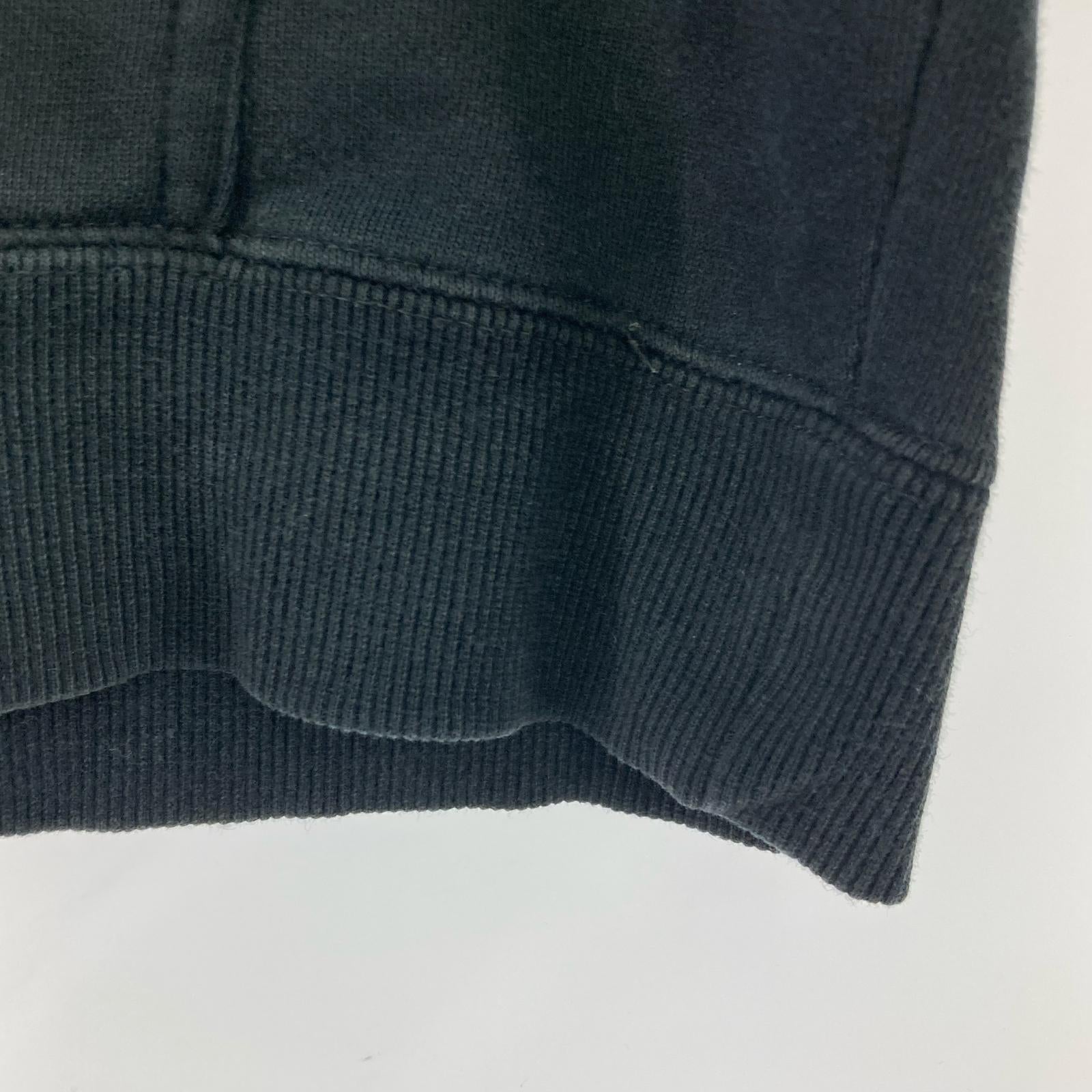 パーカー CHENILLE ARCH APPLIQUE HOOD パイルロゴ M 黒 M ブラック