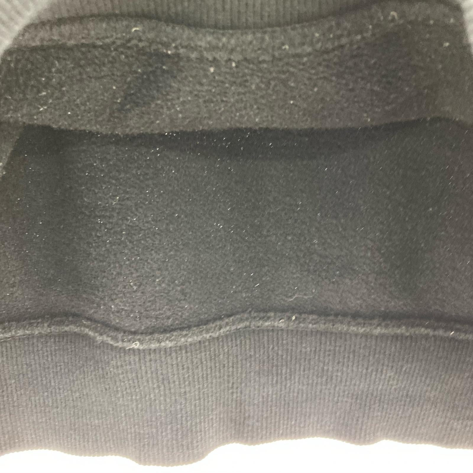 パーカー CHENILLE ARCH APPLIQUE HOOD パイルロゴ M 黒 M ブラック