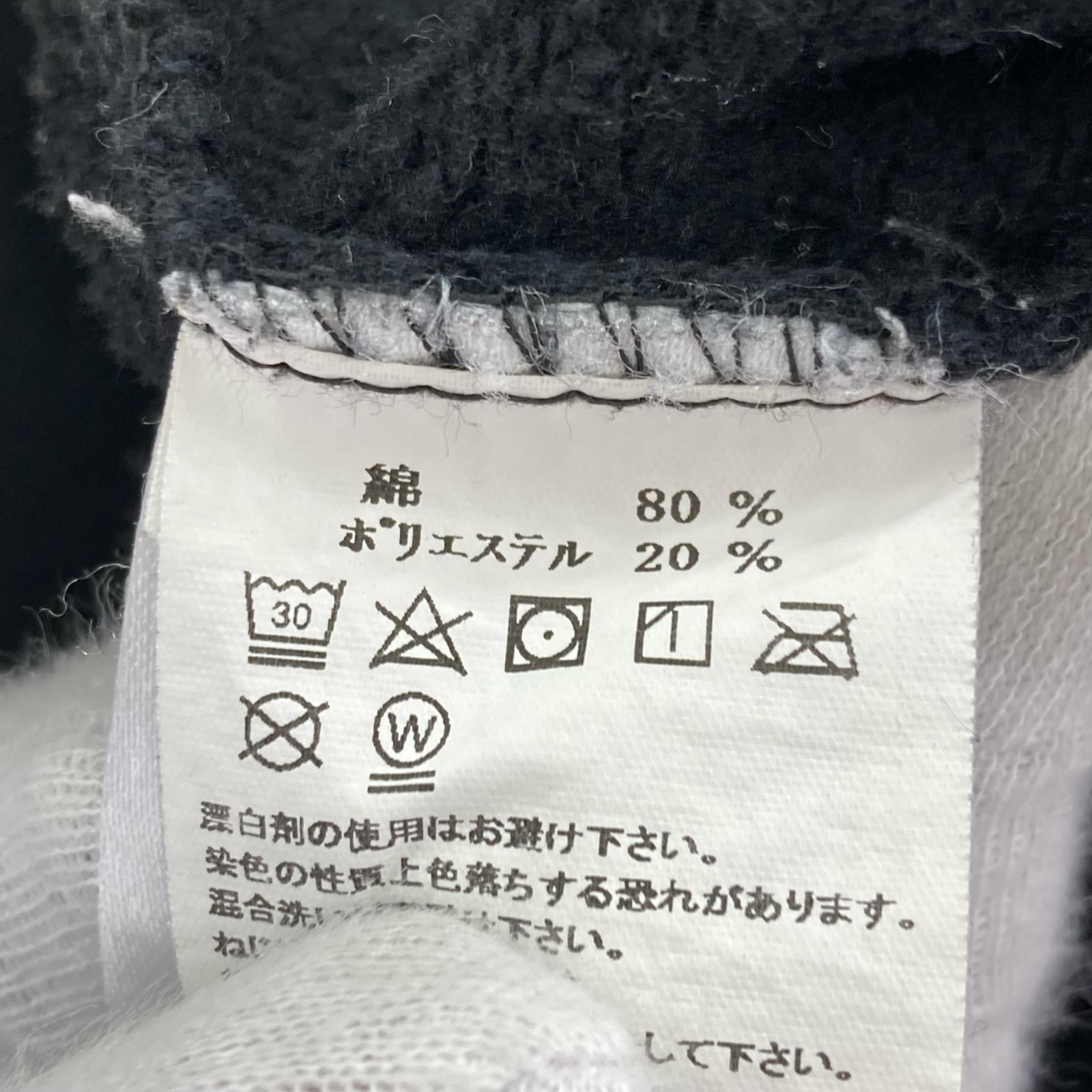 パーカー CHENILLE ARCH APPLIQUE HOOD パイルロゴ M 黒 M ブラック