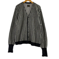 ジャケット V Neck Cardigan - Houndstooth M M