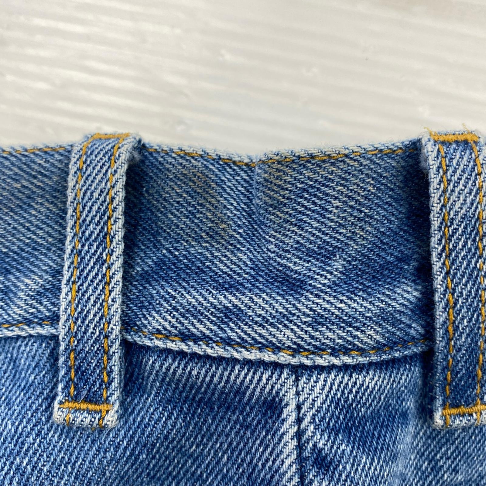 デニムパンツ cristaseya BLEACHED PLEATED DENIM M