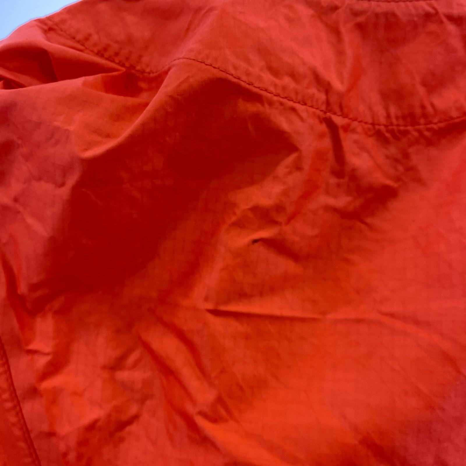 パーカー 90s Windbreaker Shell Jacket オレンジ (M) M オレンジ