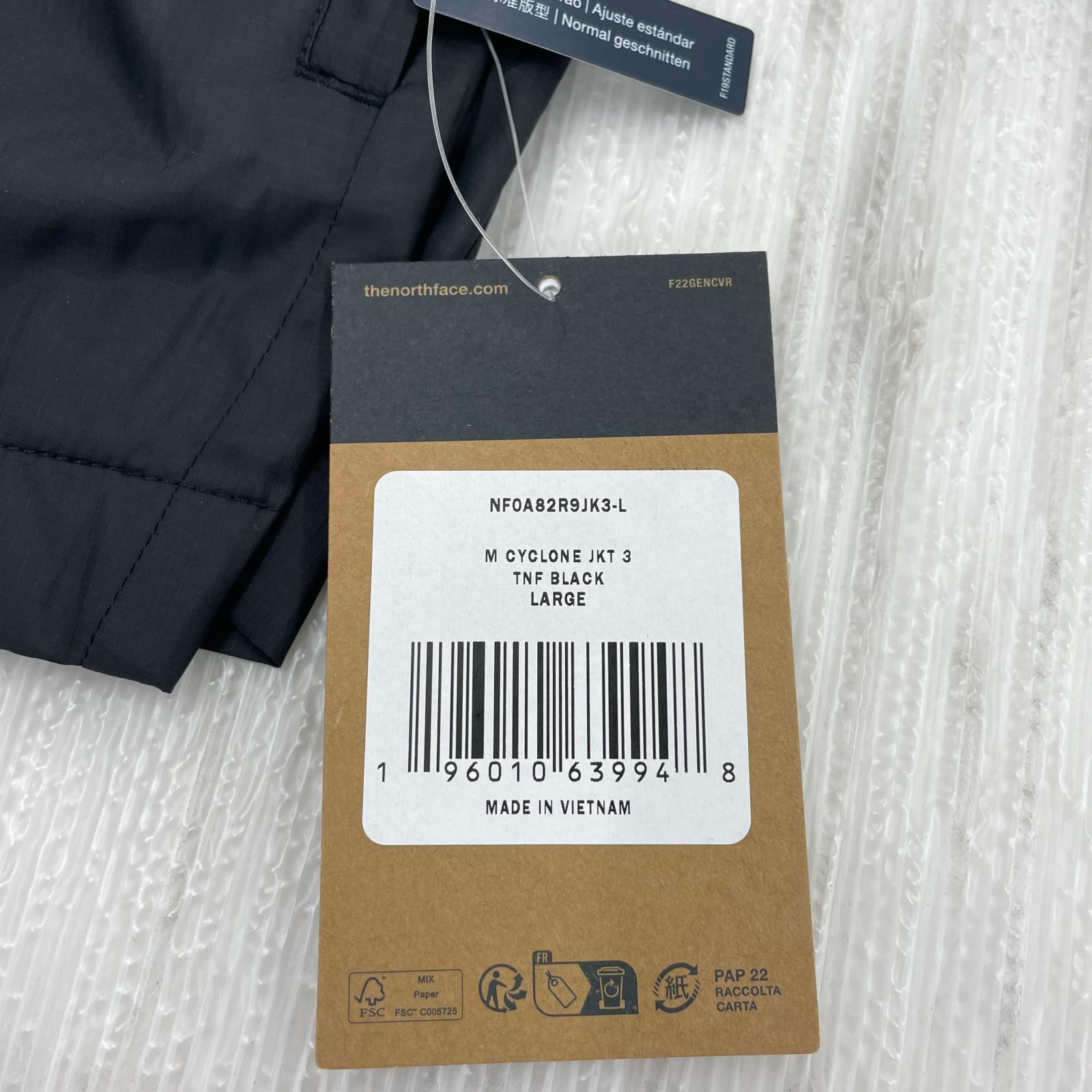 ジャケット Men's CYCLONE JACKET 3 (L) L ブラック