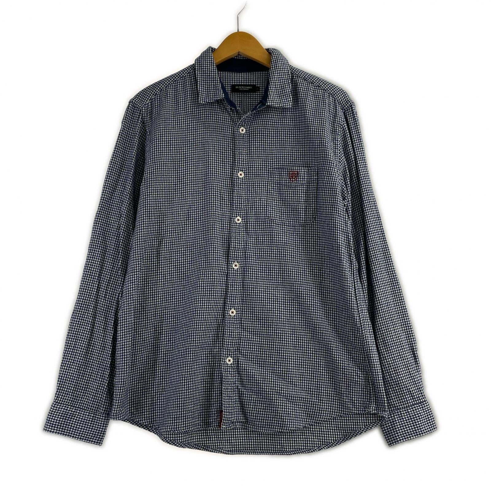 長袖シャツ ボタンダウンシャツ 3 ブルー