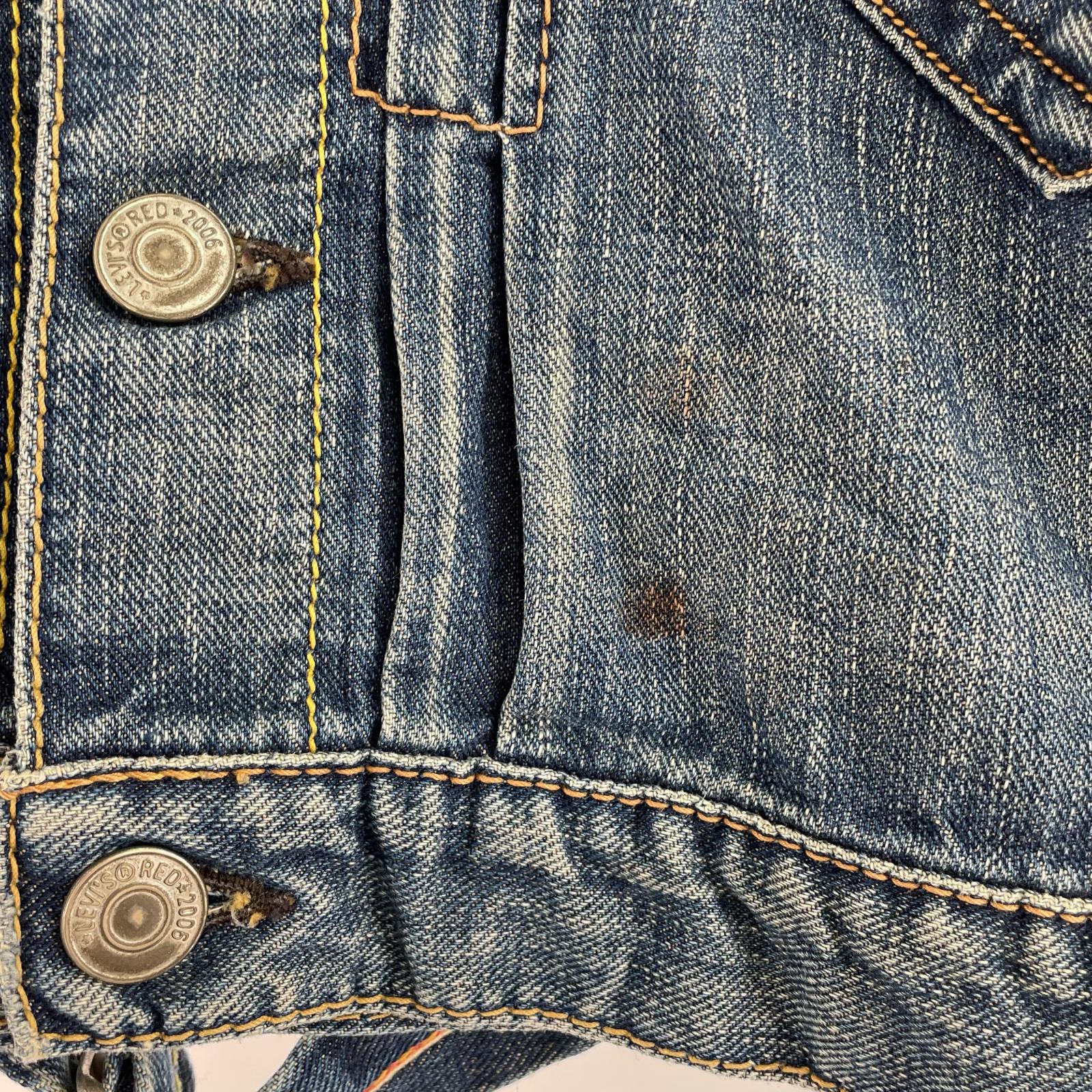 デニムジャケット Levi's RED デニムジャケット M ブルー