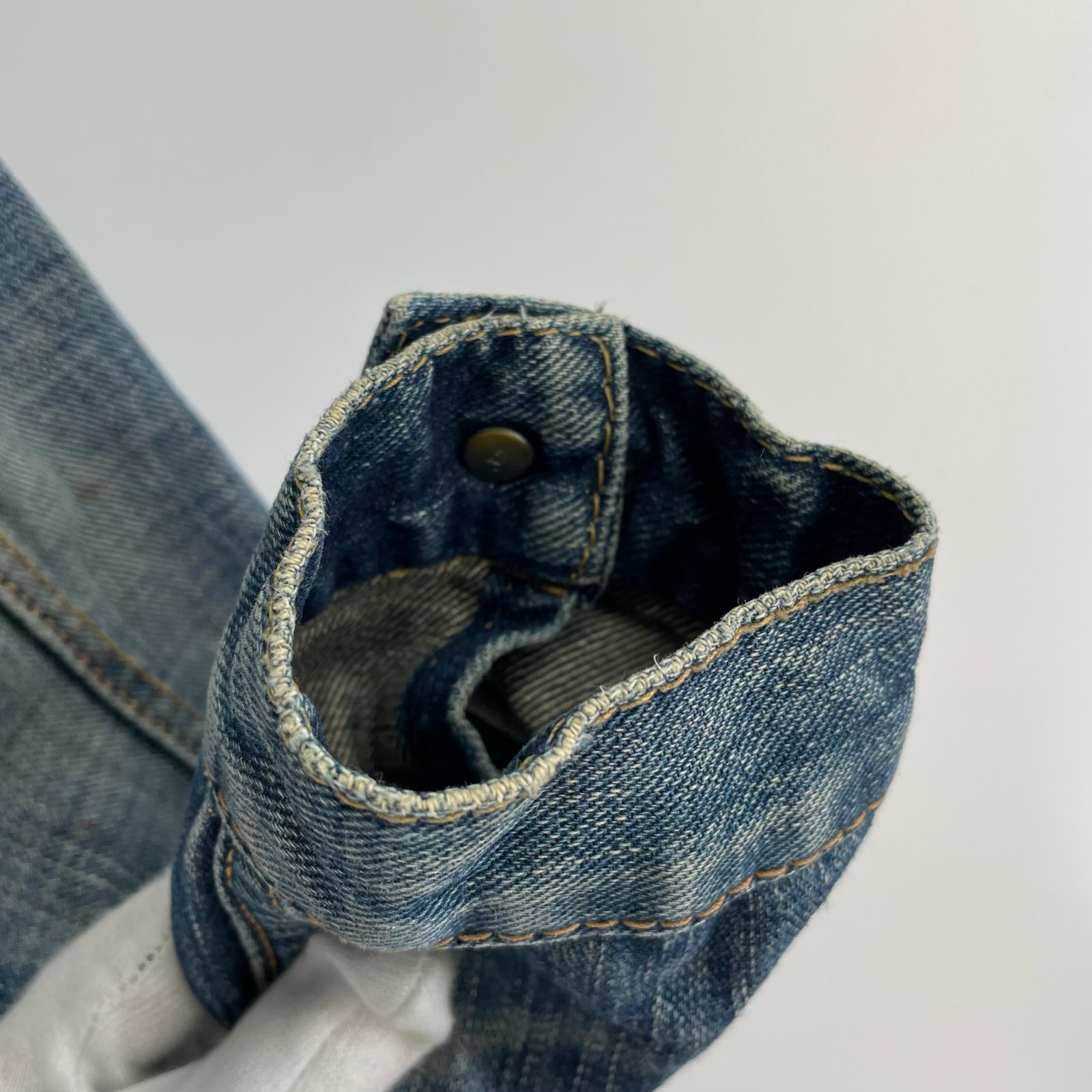 デニムジャケット Levi's RED デニムジャケット M ブルー