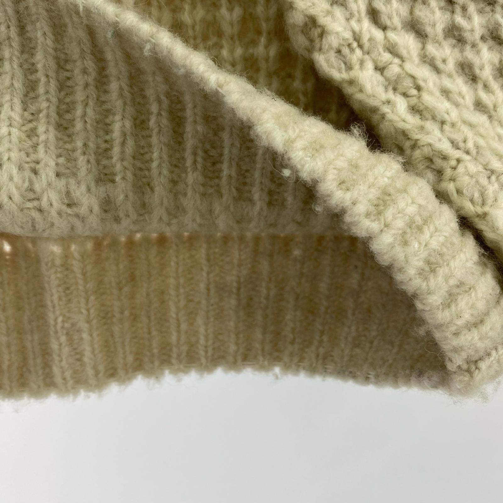 ニット SMALL BOX WAFFLE SWEATER M M
