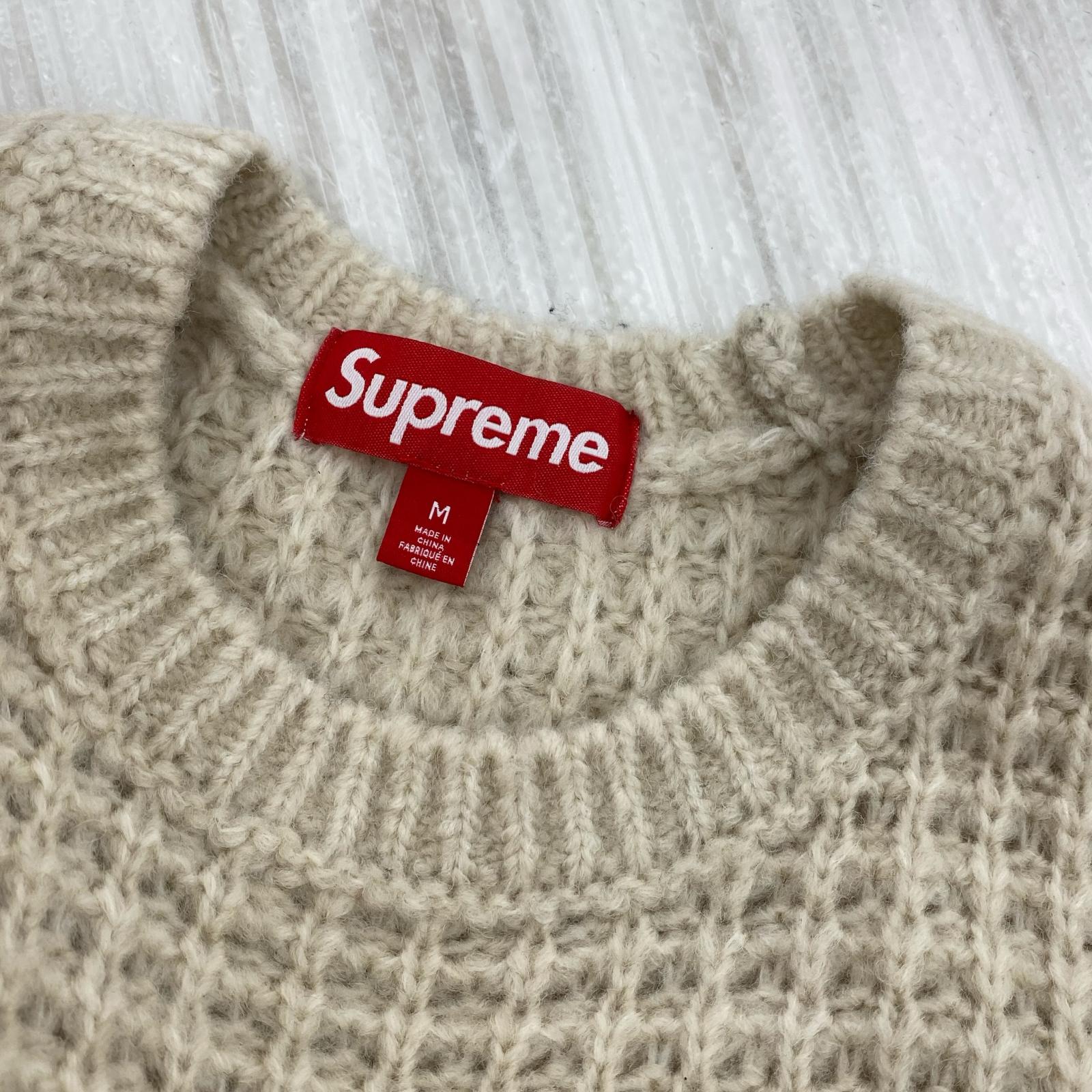 ニット SMALL BOX WAFFLE SWEATER M M