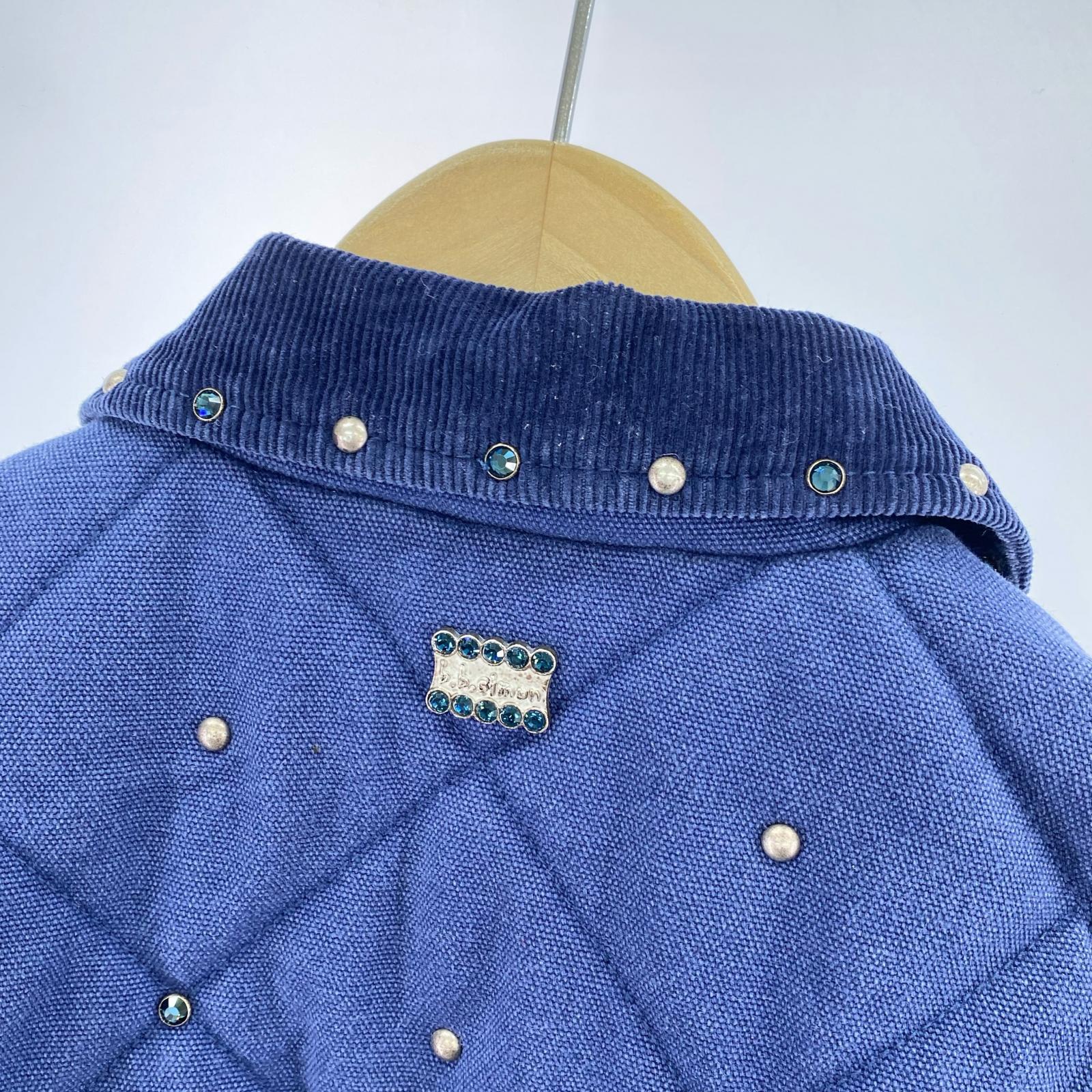 ジャケット b.b. Simon Quilted Work Jacket Navy S ネイビー