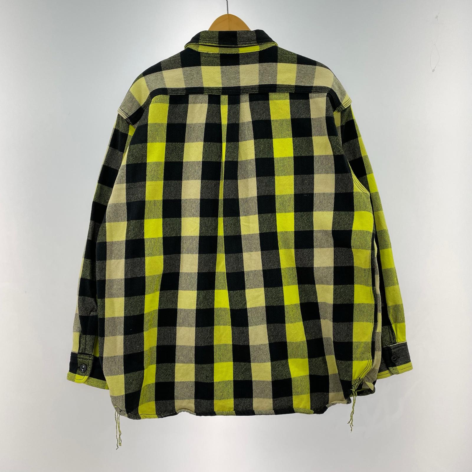 長袖シャツ チェック柄(L) L