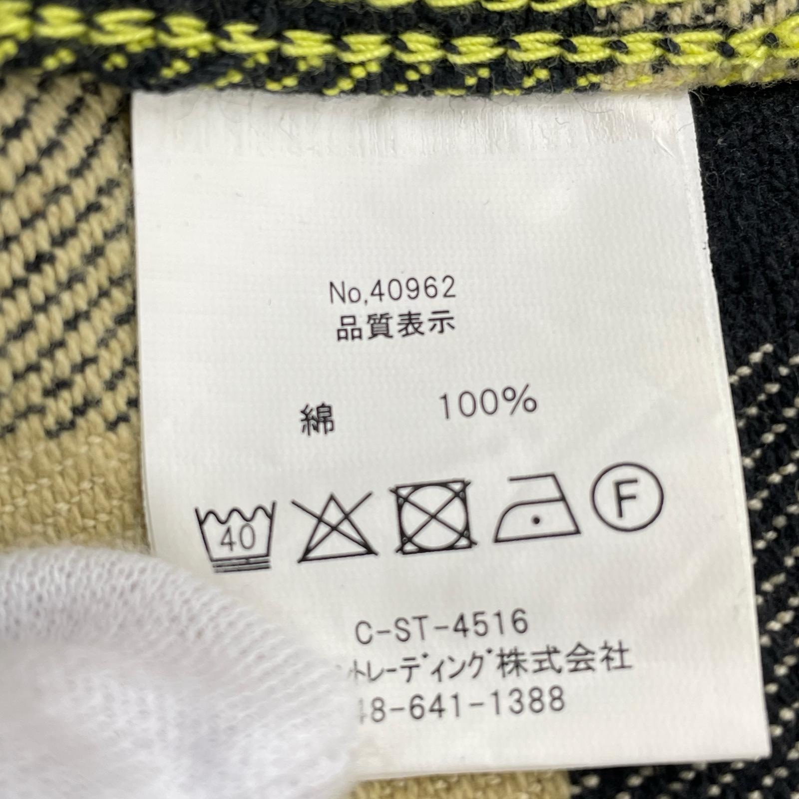 長袖シャツ チェック柄(L) L