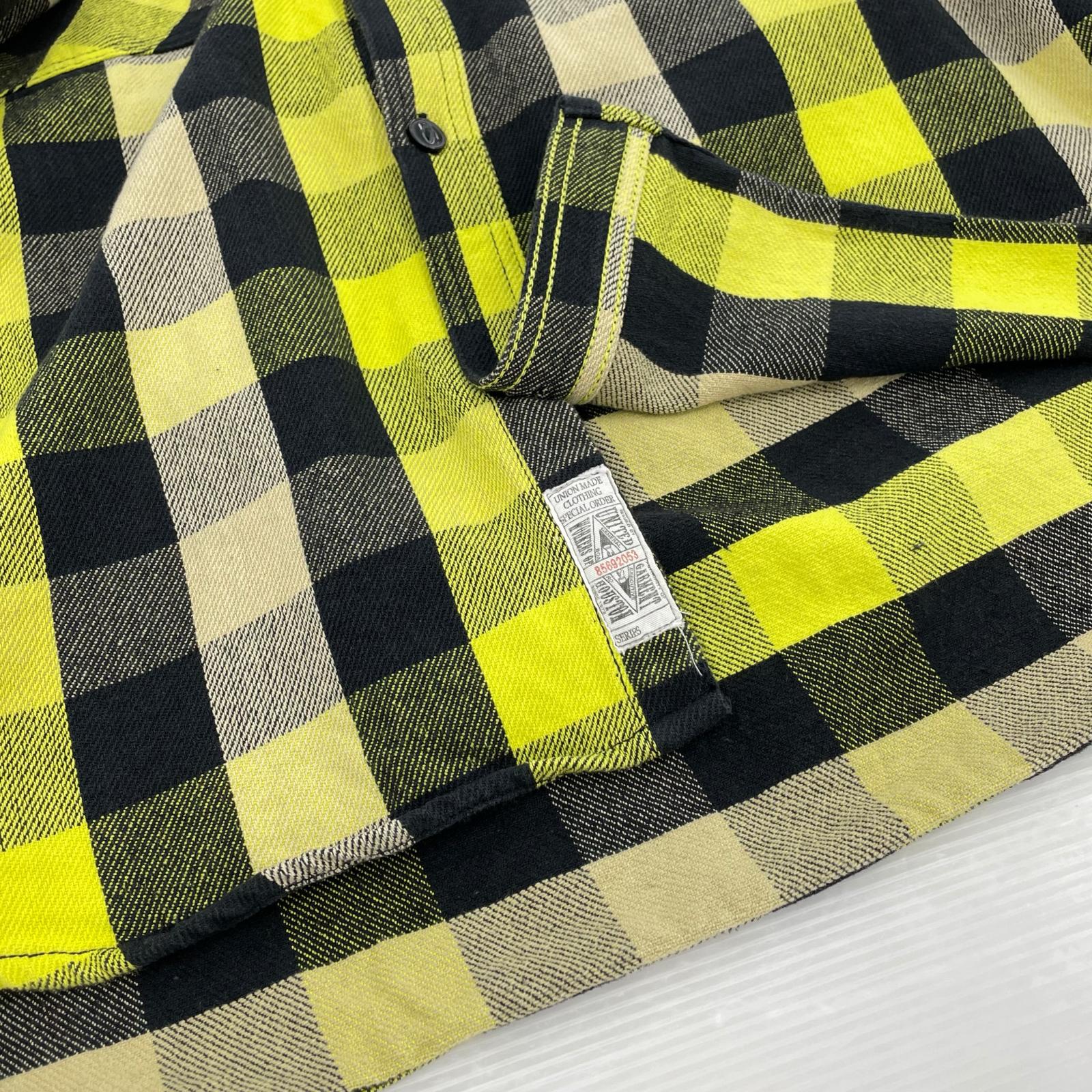 長袖シャツ チェック柄(L) L