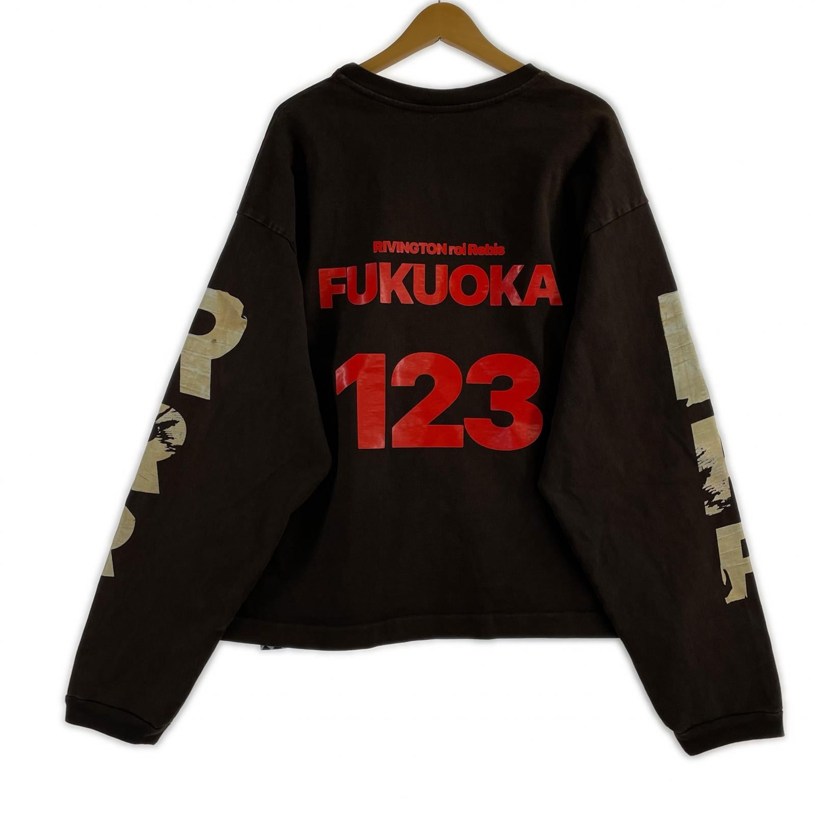 長袖Tシャツ RRR123 L/S TEE S ブラウン