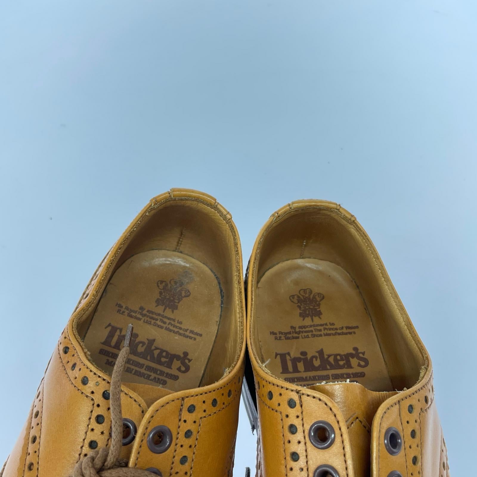 シューズ COUNTRY BOURTON キャメル 7.5 (26cm)