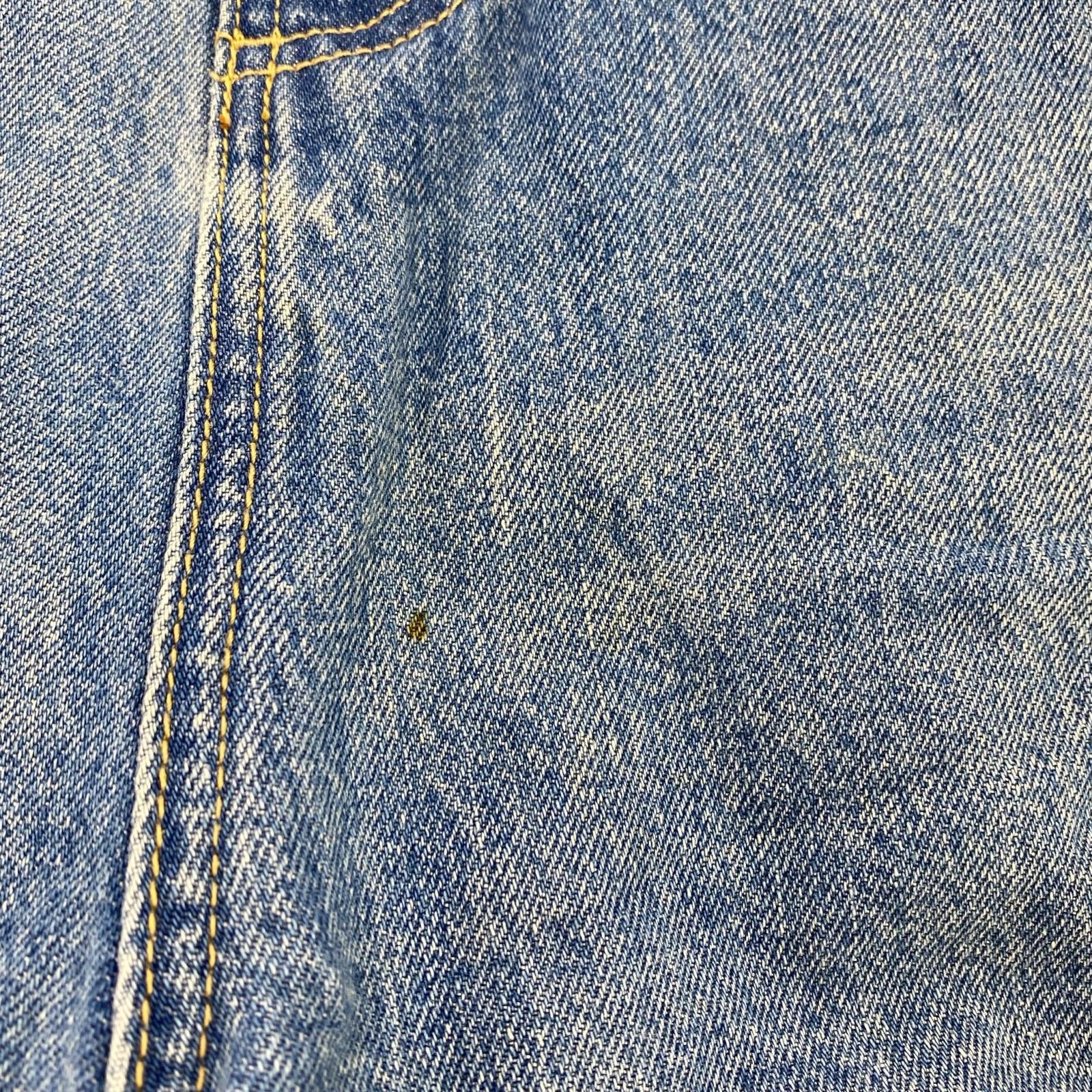 デニムパンツ Fax Copy Express Wide Leg Denim M ブルー