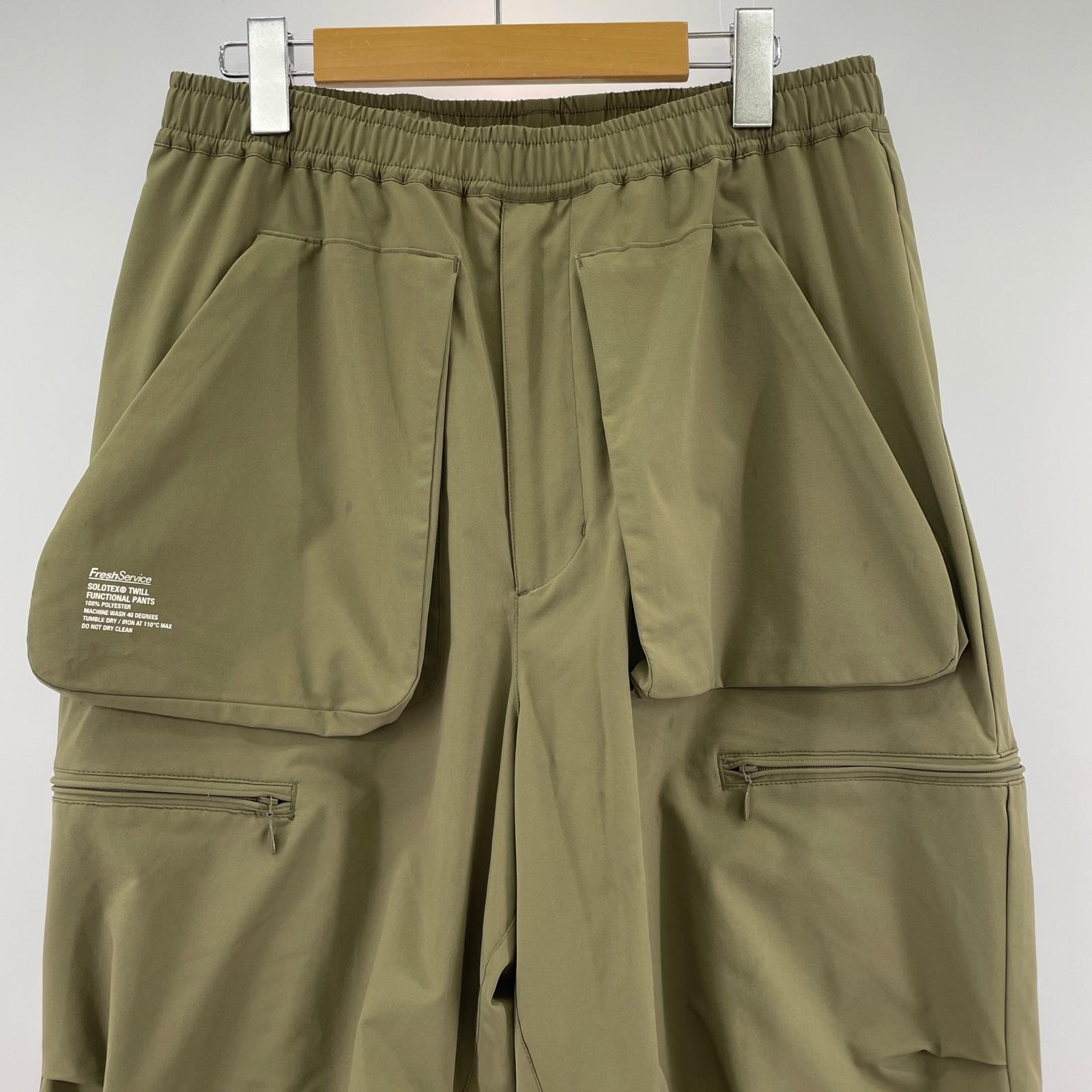 パンツ SOLOTEX TWILL FUNCTIONAL PANTS (M) M グリーン