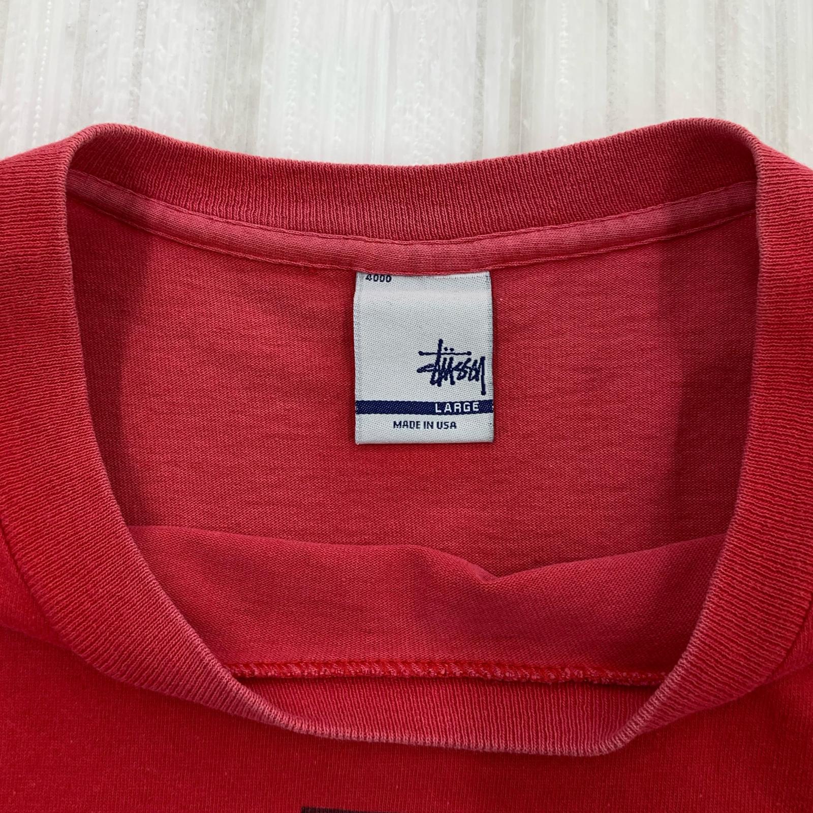 半袖Tシャツ 銀タグ 00s LOUDNESS S/S TEE(L)レッド L レッド