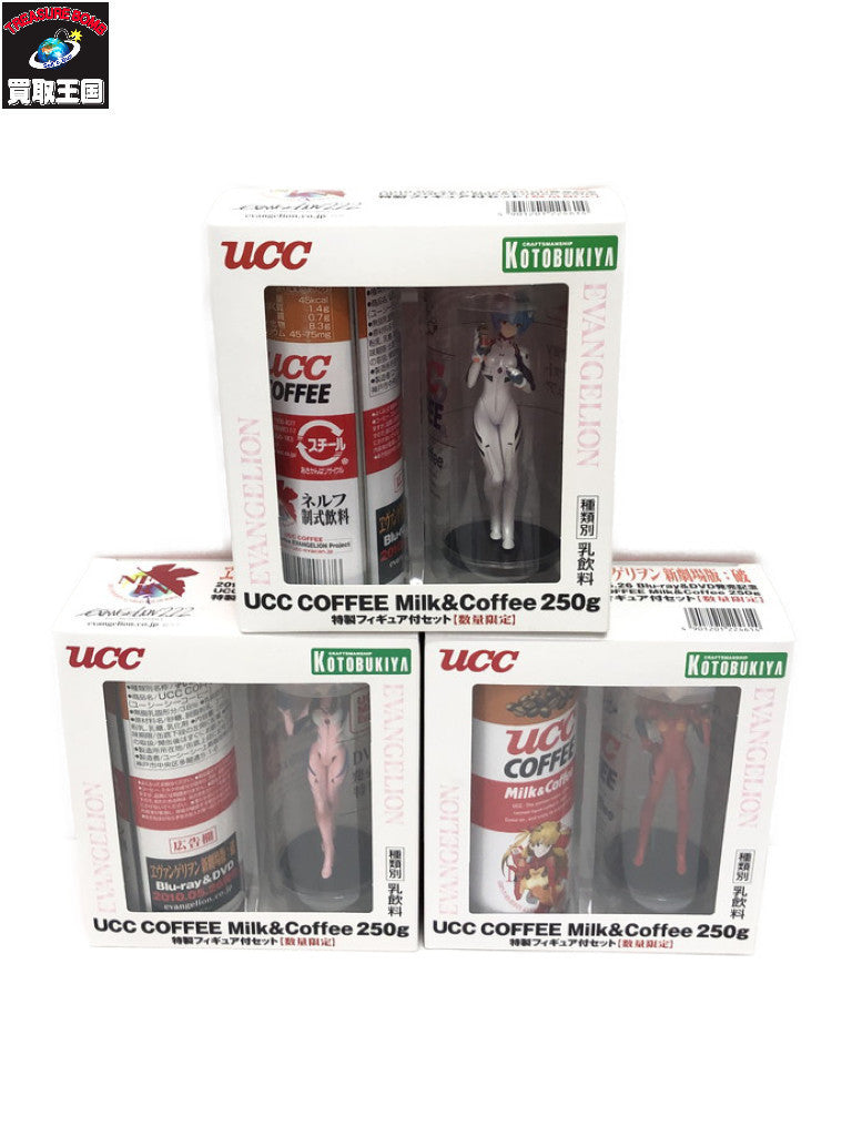 UCC EVA ミルク&コーヒー缶 フィギュア フィギュア/グッズ