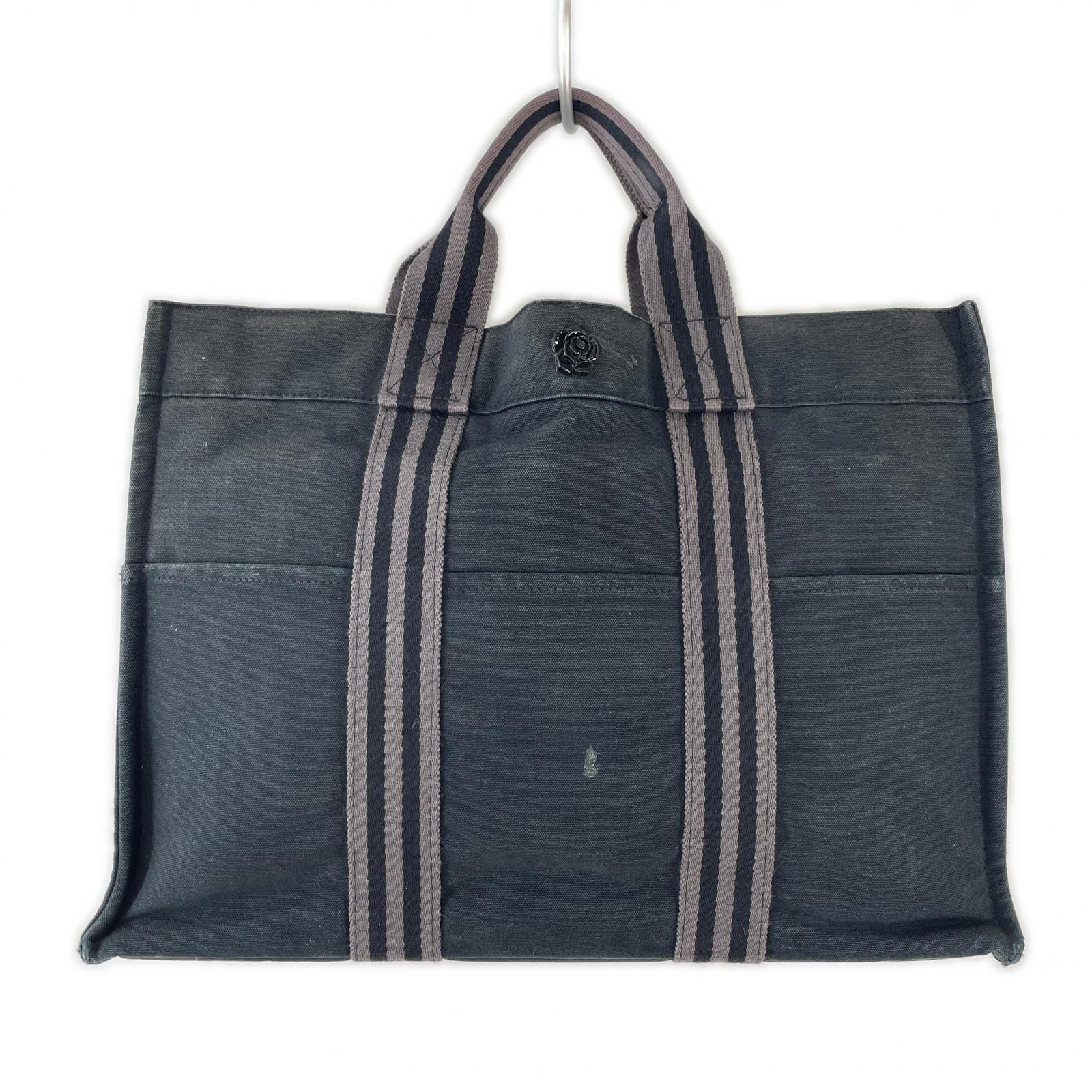 HERMES フールトゥ トートMM トートバッグ ブラック
