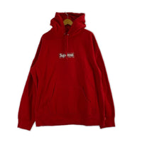パーカー Supreme 19AW Bandana Box Logo Hooded Sweatshirt XL 赤 レッド