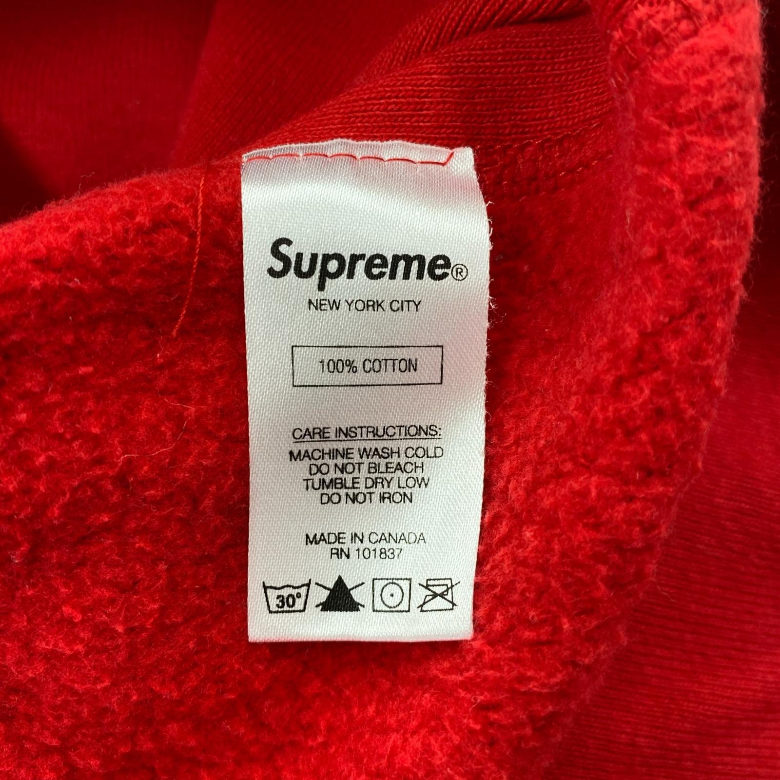 パーカー Supreme 19AW Bandana Box Logo Hooded Sweatshirt XL 赤 レッド