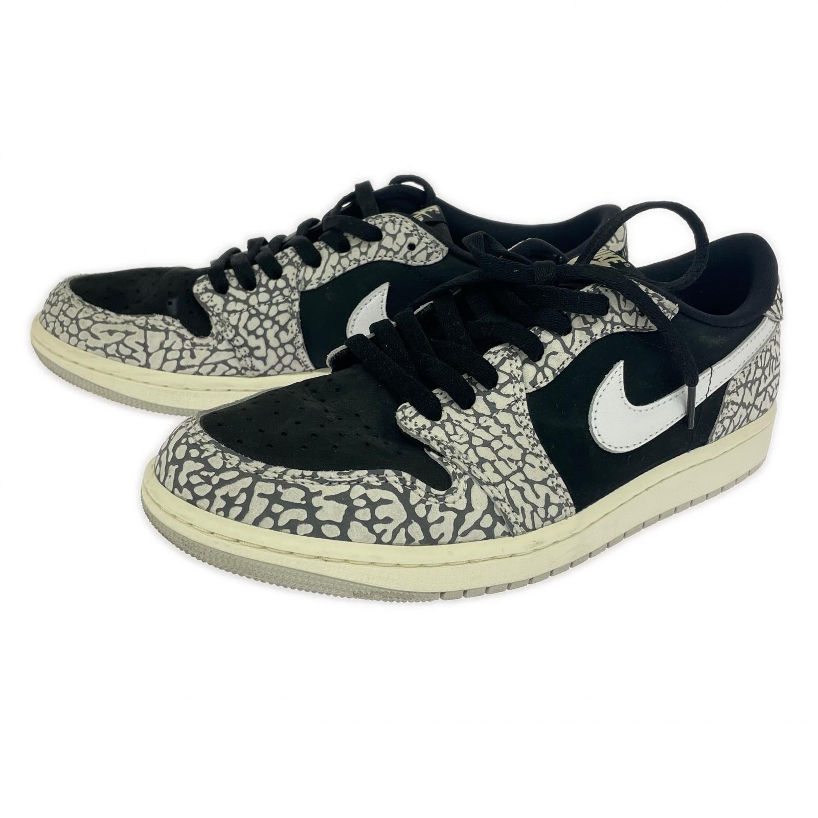 スニーカー Air Jordan 1 Retro Low OG 26.5cm 26.5cm (US8 1/2 UK8 EU43) ブラック