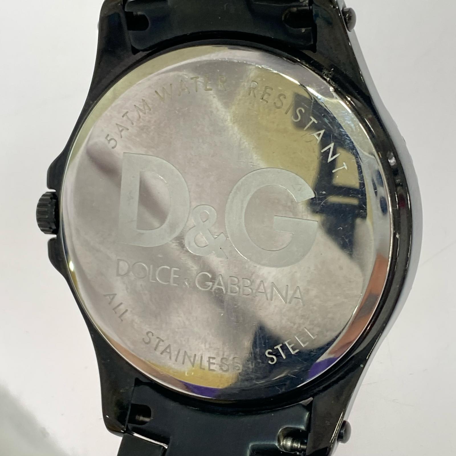 腕時計 DOLCE&GABBANA メンズ時計 ブラック