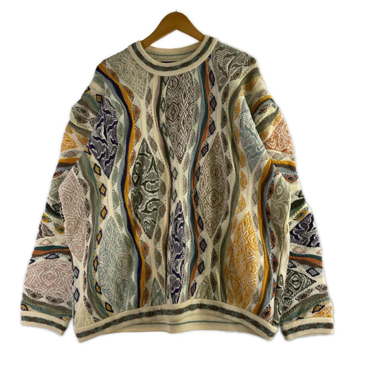 ニット COOGI 3Dニット 白系 (L) L