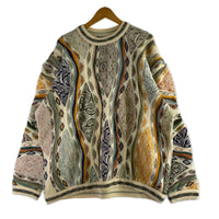ニット COOGI 3Dニット 白系 (L) L